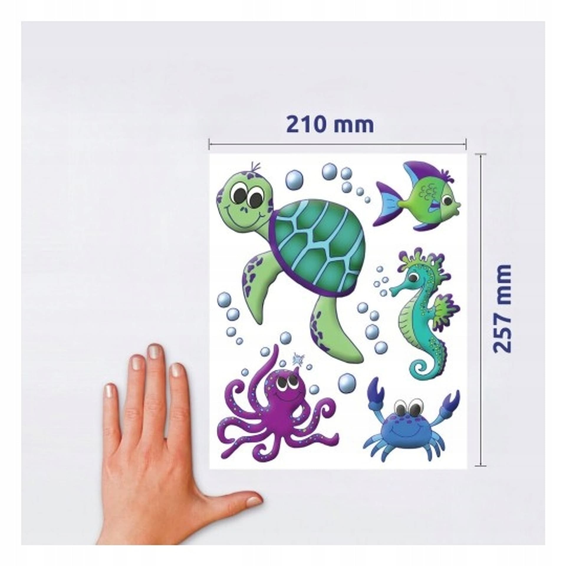 

Naklejki foliowe Z-Design na okno MORSKIE ZWIERZĘTA 54994 AVERY ZWECKFORM