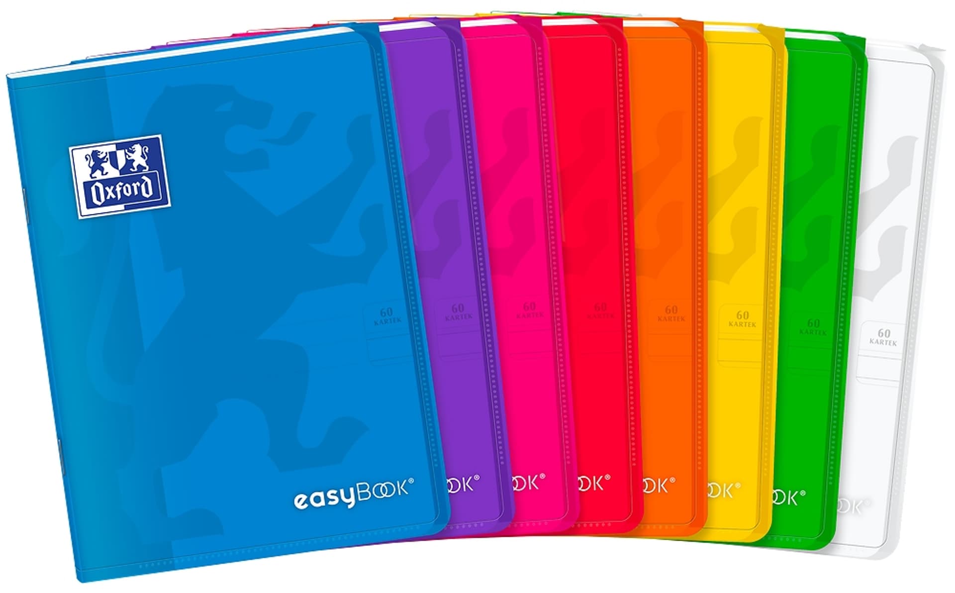 

Zeszyt A5 60k linia 90g PP EASYBOOK 400146694 OXFORD