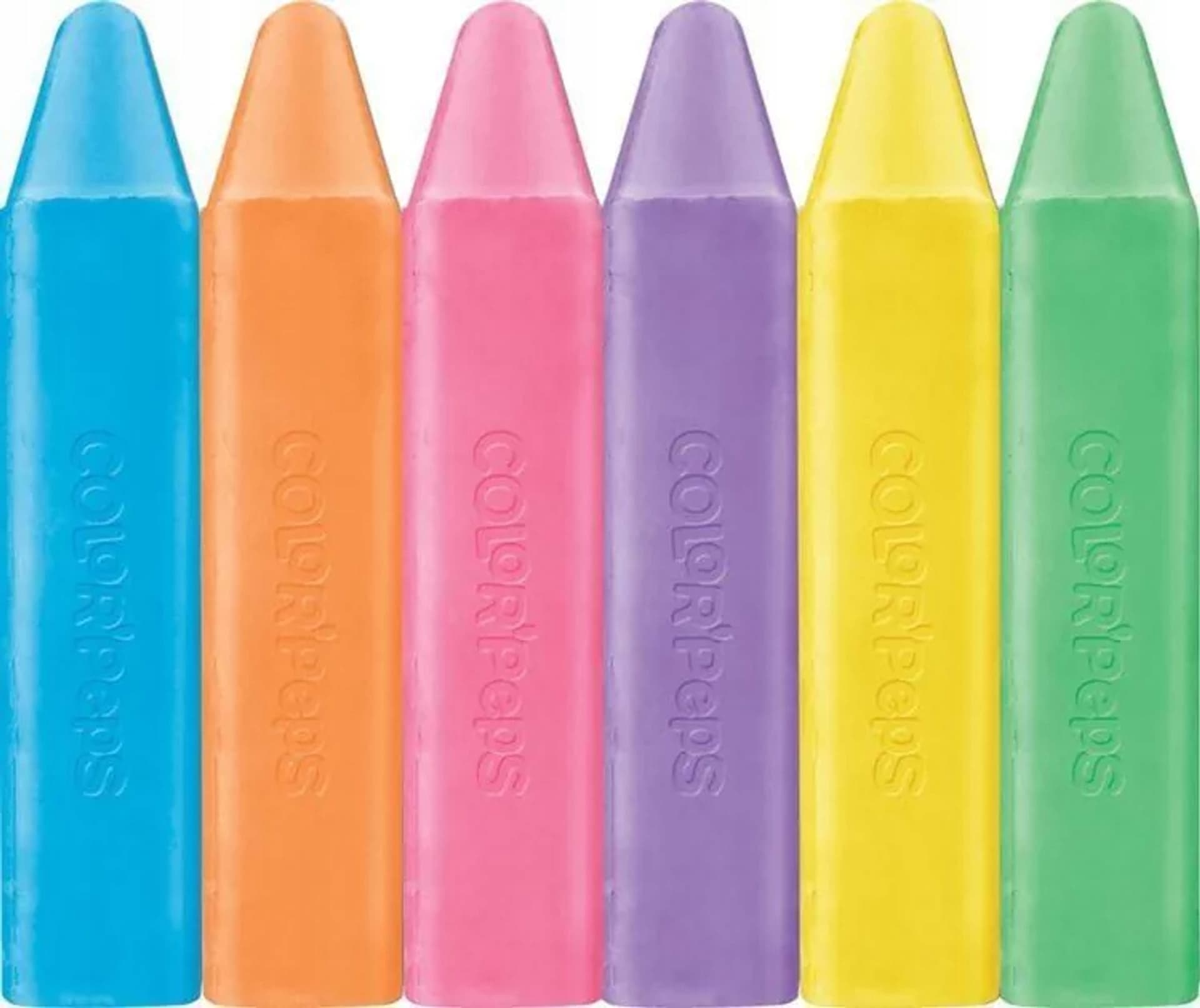 

Kreda chodnikowa COLOR PEPS 6 kolorów, pud z zawieszką 936010 MAPED