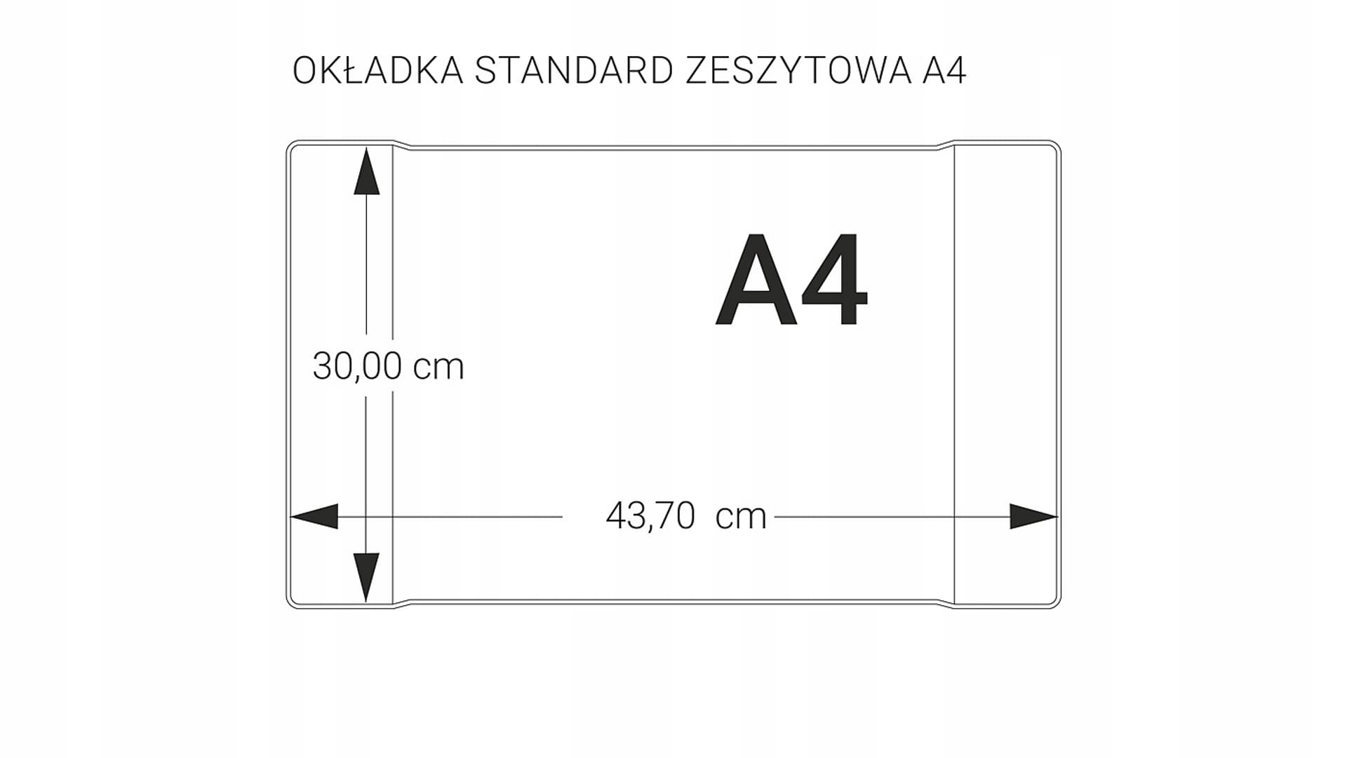 

Okładka zeszytowa A4 - 300 bezbarwna (25szt.) OZK-02-01 BIURFOL, 25szt.) ozk-02-01 biurfo