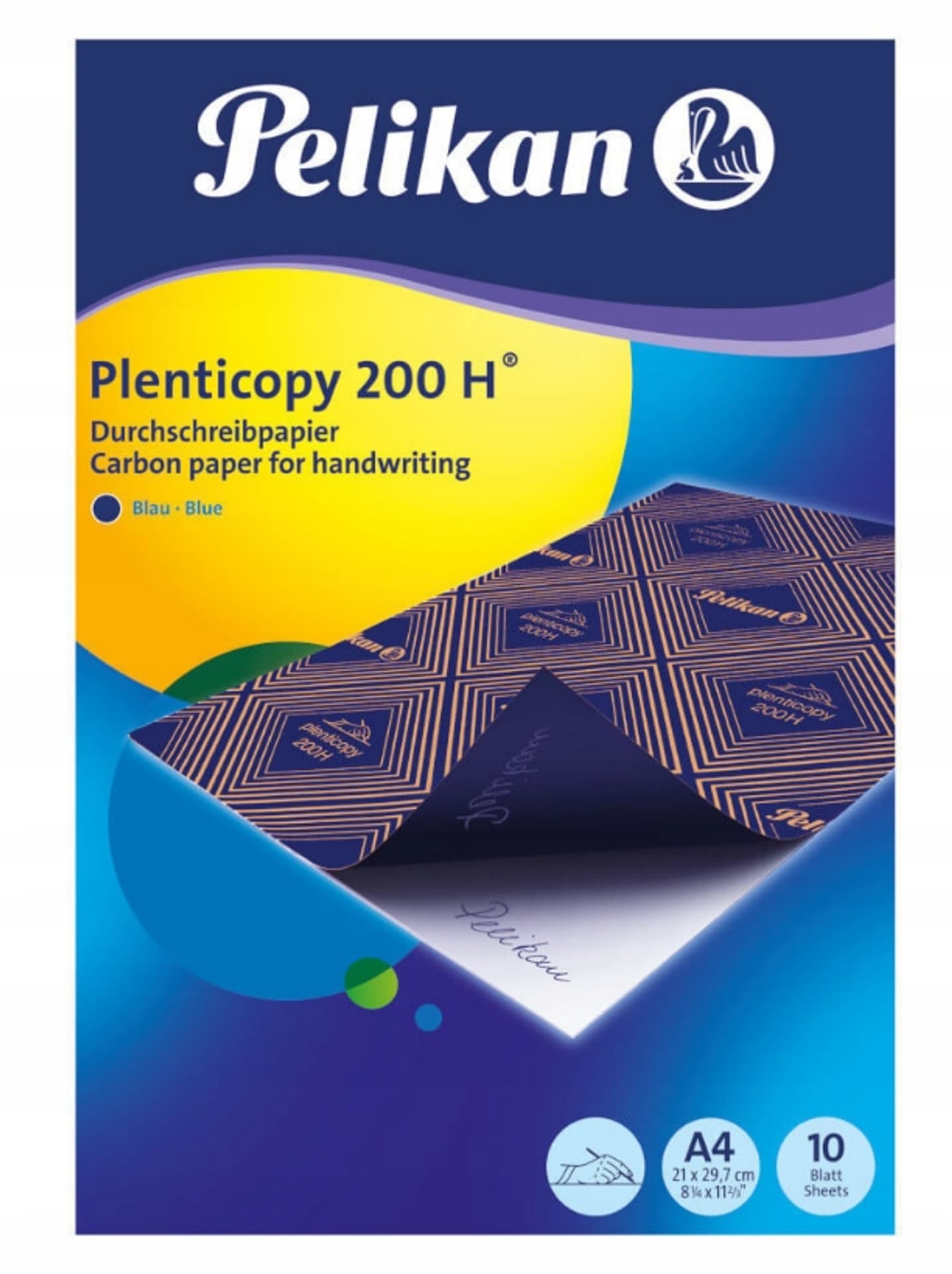 

Kalka ołówkowa A4 PELIKAN 200H 10 arkuszy niebieska PN434738