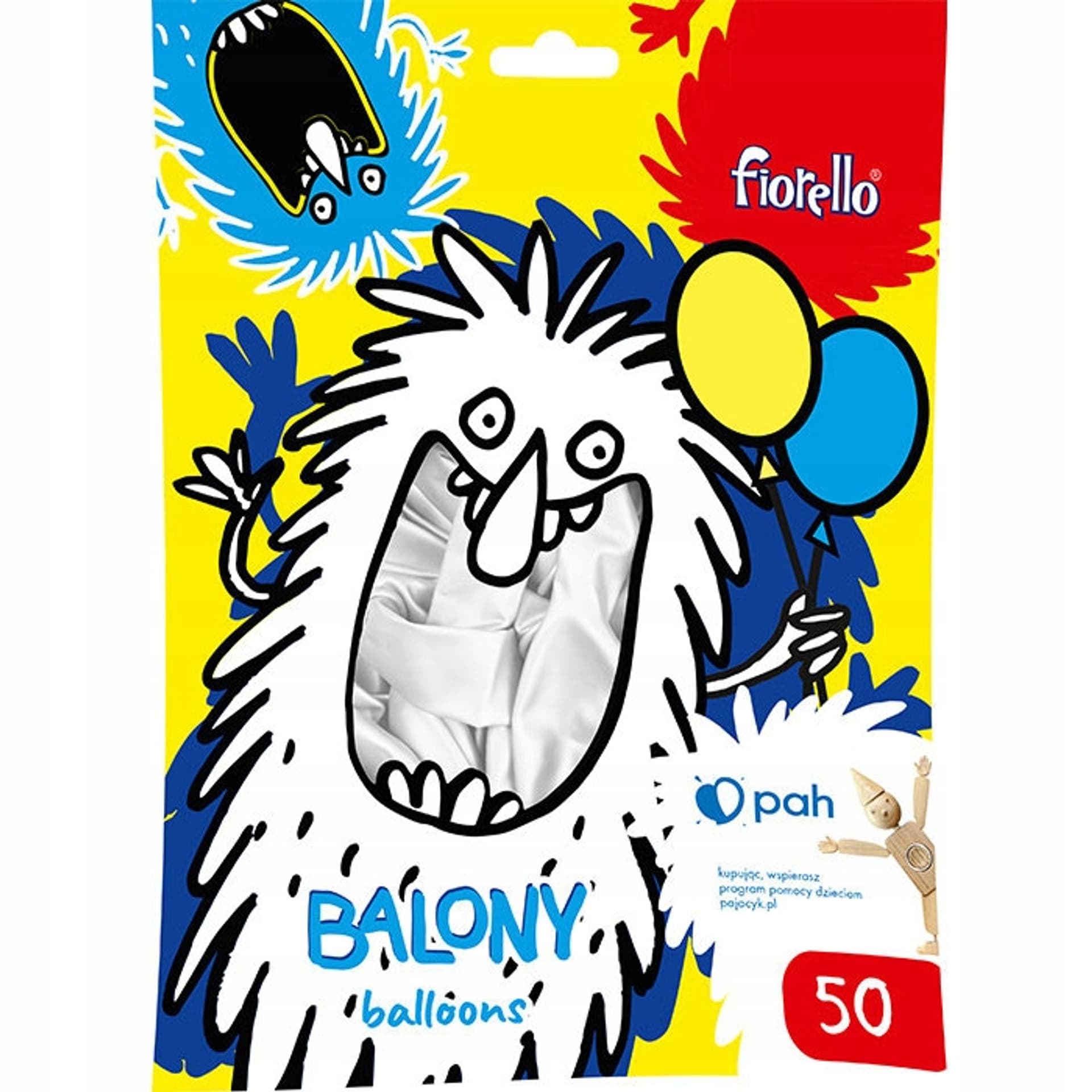 

Balony 12` metalizowane BIAŁE (50) 170-2633 FIORELLO, 50) 170-2633 fiorell