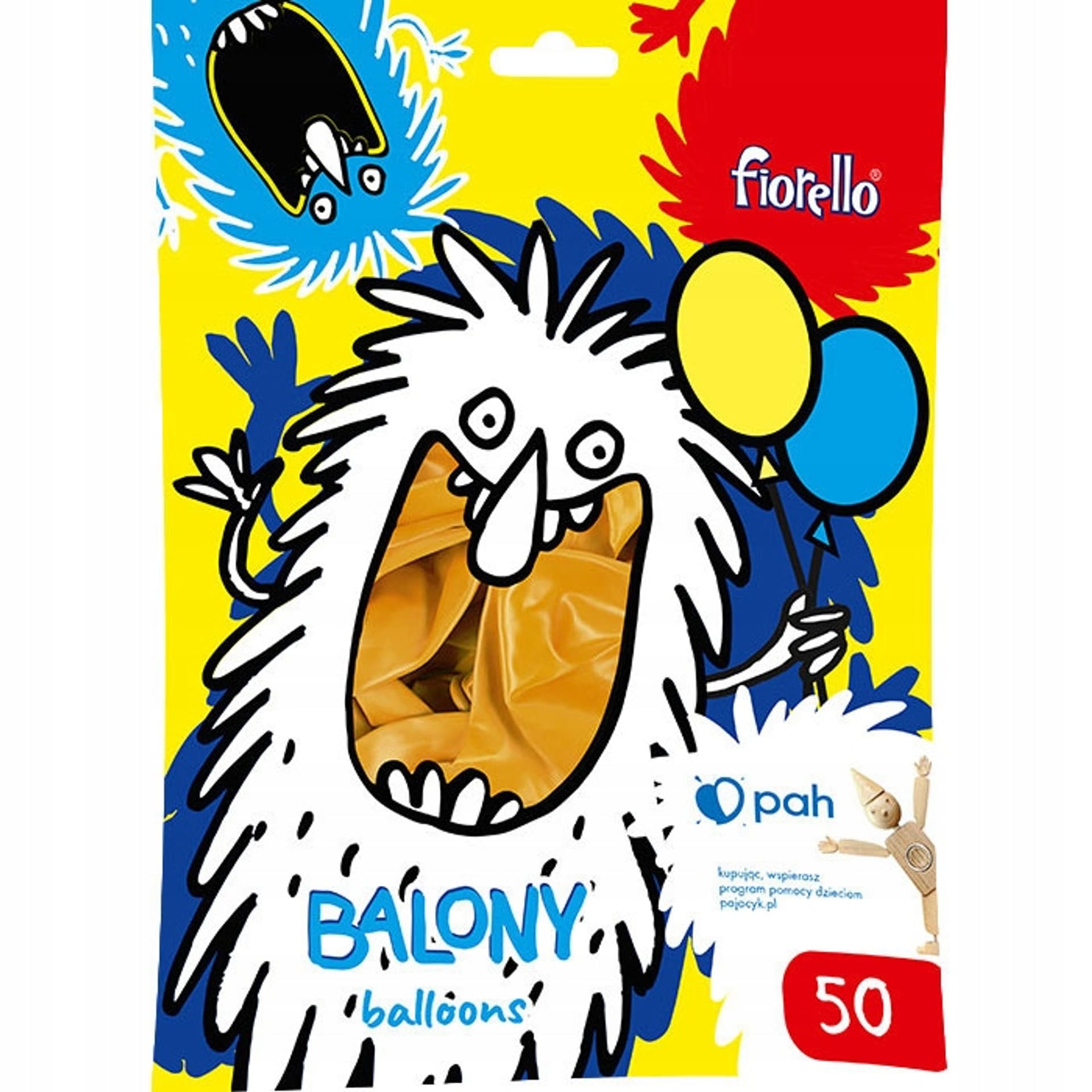 

Balony 10` metalizowane ZŁOTE kol. (50) 170-2632 FIORELLO, 50) 170-2632 fiorell