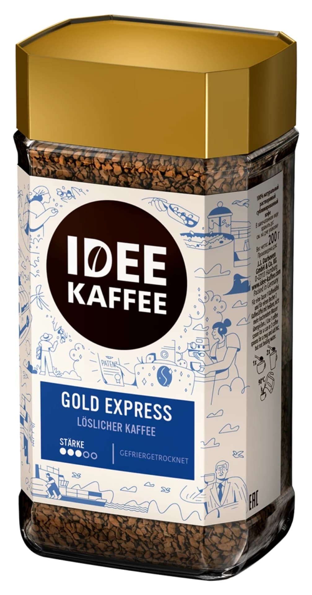 

Idee Kaffee Gold Express Kawa Rozpuszczalna 100 g