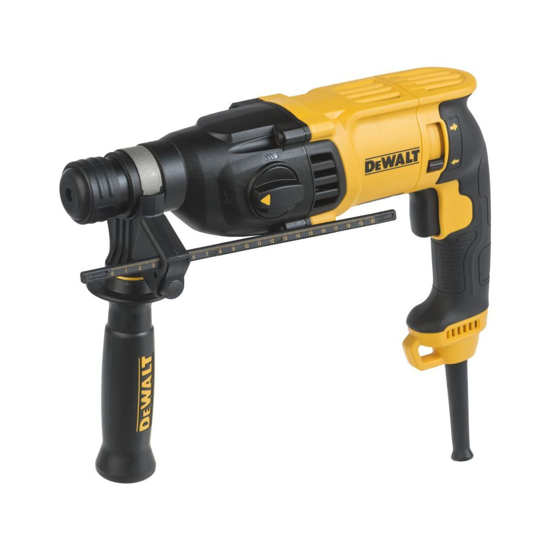 

D25133K SDS Plus młotowiertarka 800W, 3 funkcje, kufer
