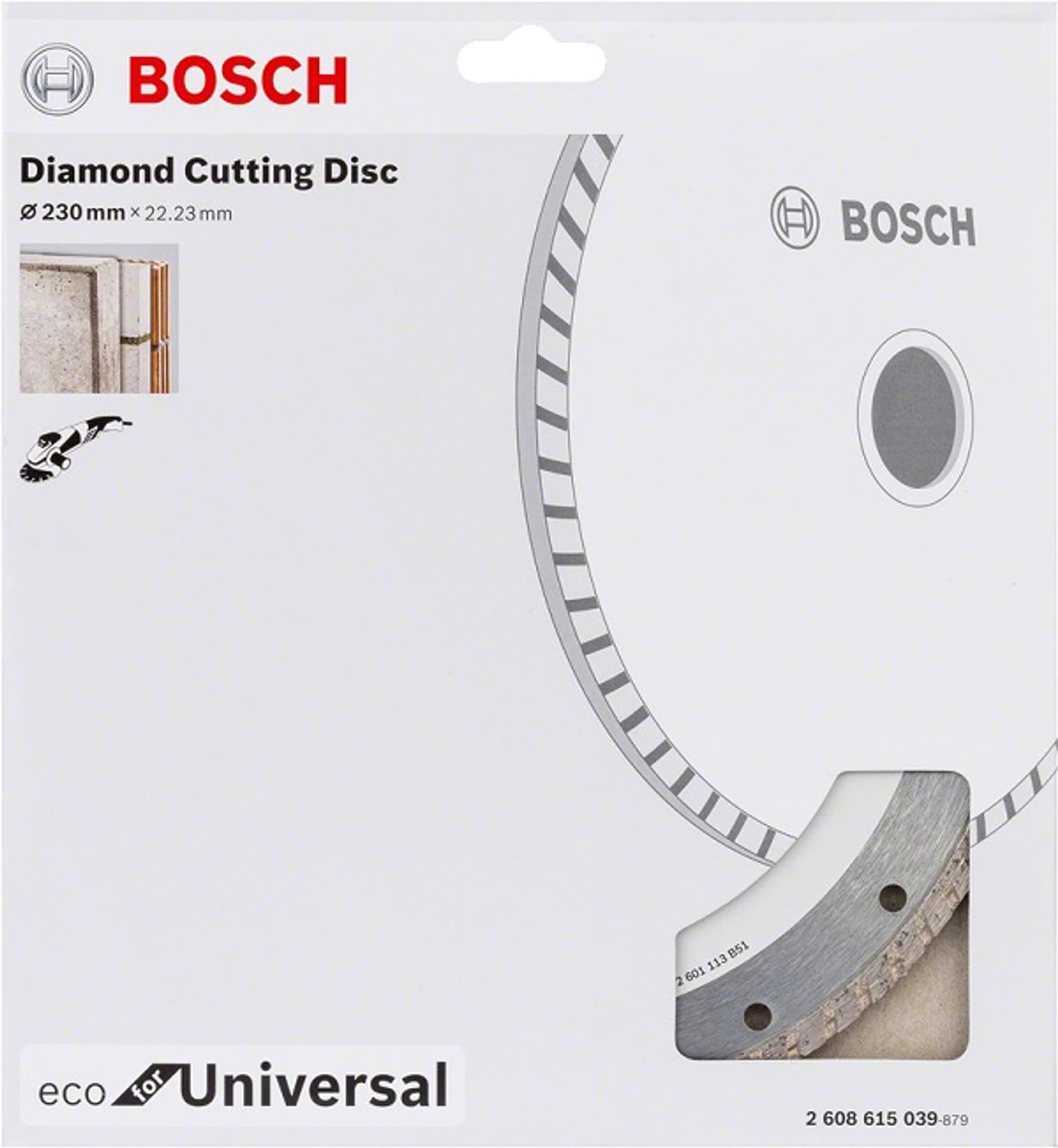 

TARCZA DIAMENTOWA BUDOWLANA ECO TURBO 230MM