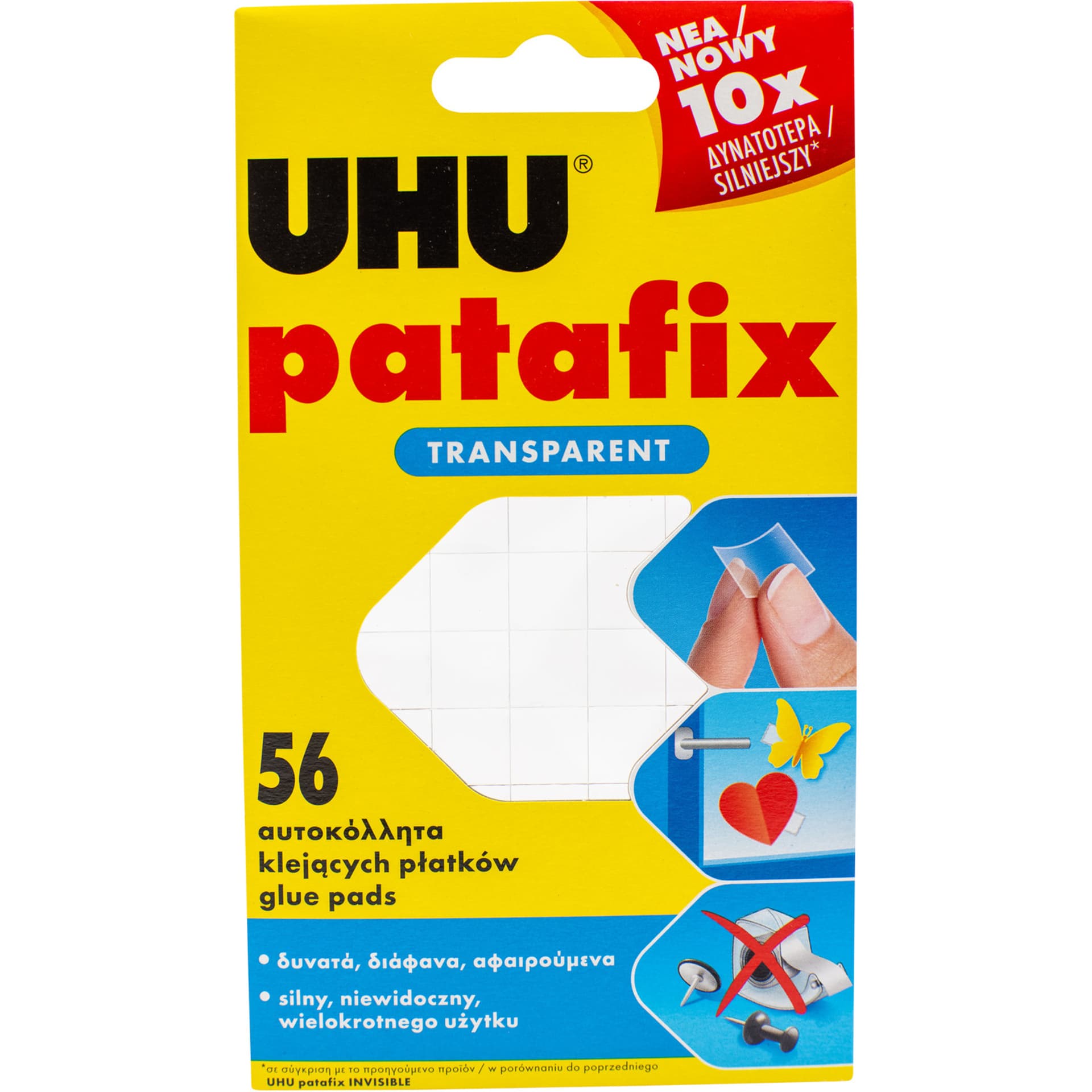 

Masa mocująca 56 el. UHU Patafix Invisible