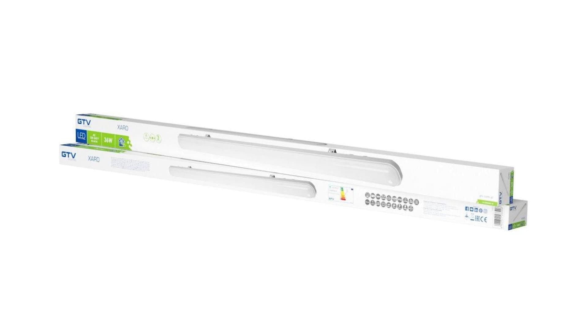 

Oprawa hermetyczna XARO LED 36W 4400lm Ra80 IP65 4000K 120cm LD-XARO36W-30