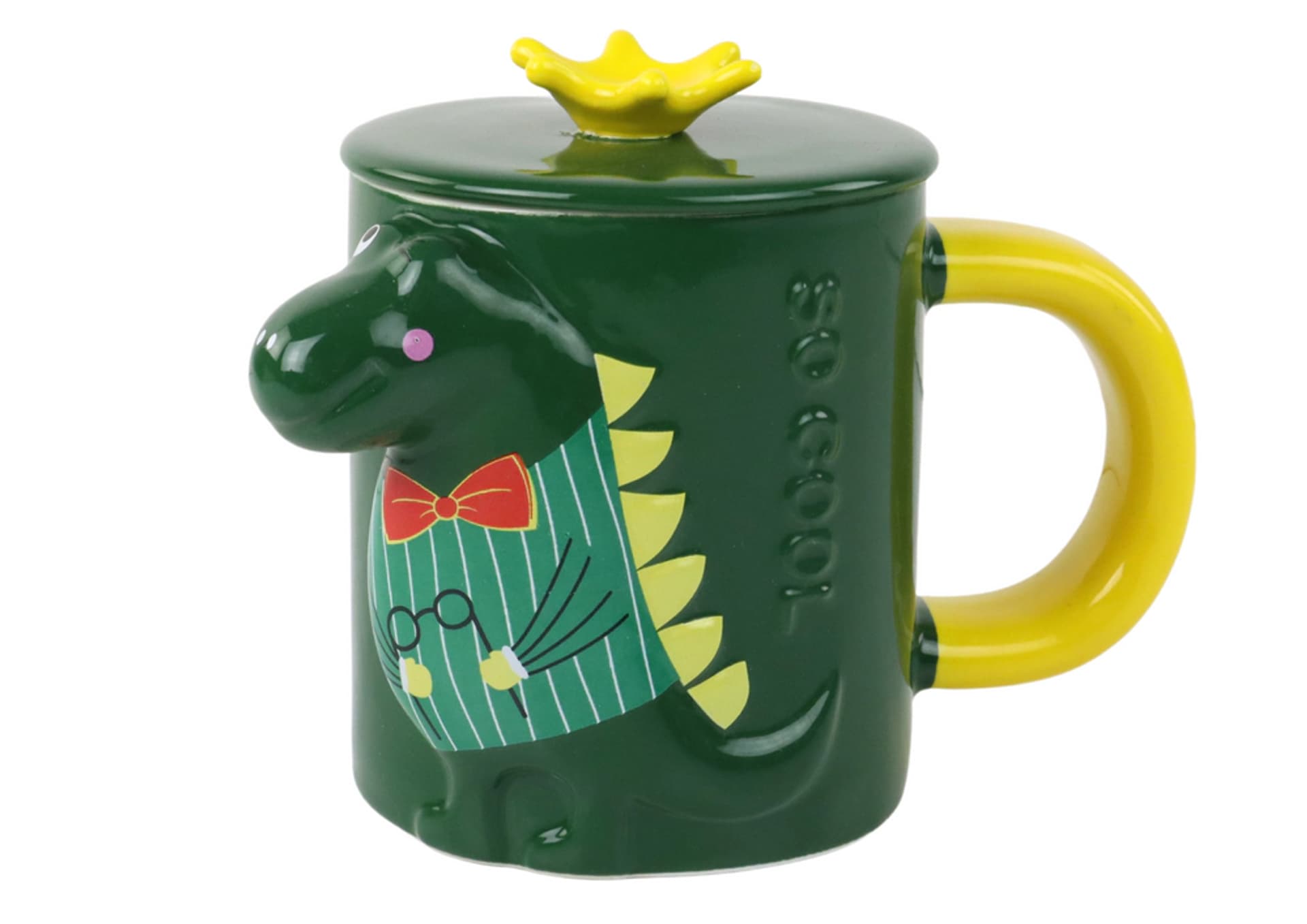 

Kubek Z Przykrywką Zielony Dinozaur 400 ml