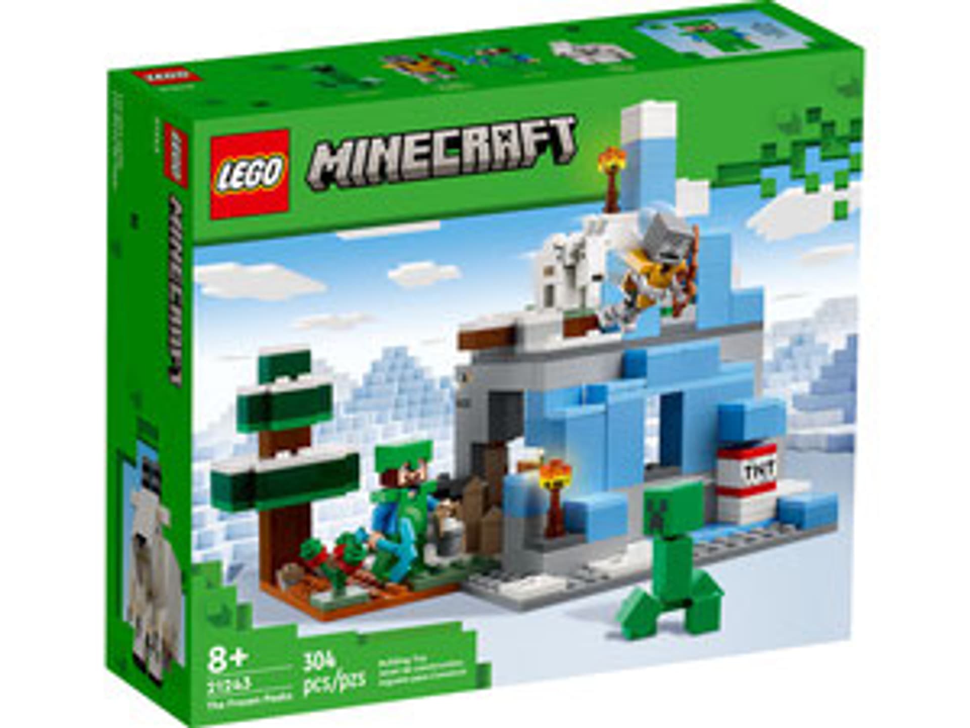 

LEGO Minecraft Ośnieżone szczyty 21243