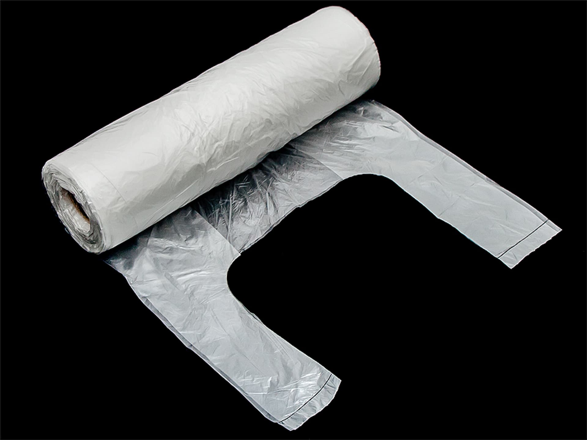 

0671# Torebki reklamówki foliowe na rolce op=120szt zrywki
