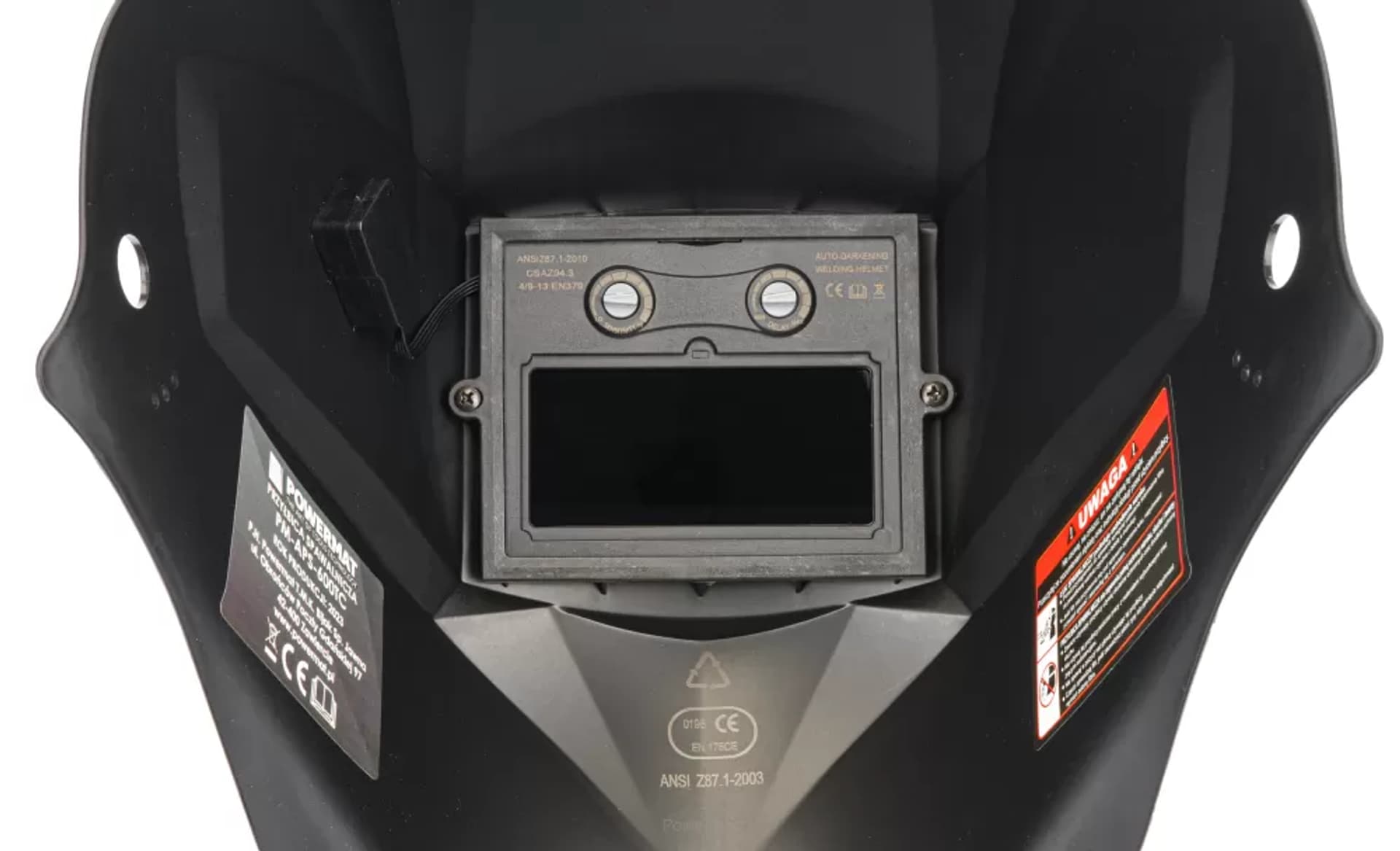 

Samościemniająca maska przyłbica spawalnicza true color LCD PM-APS-600TC