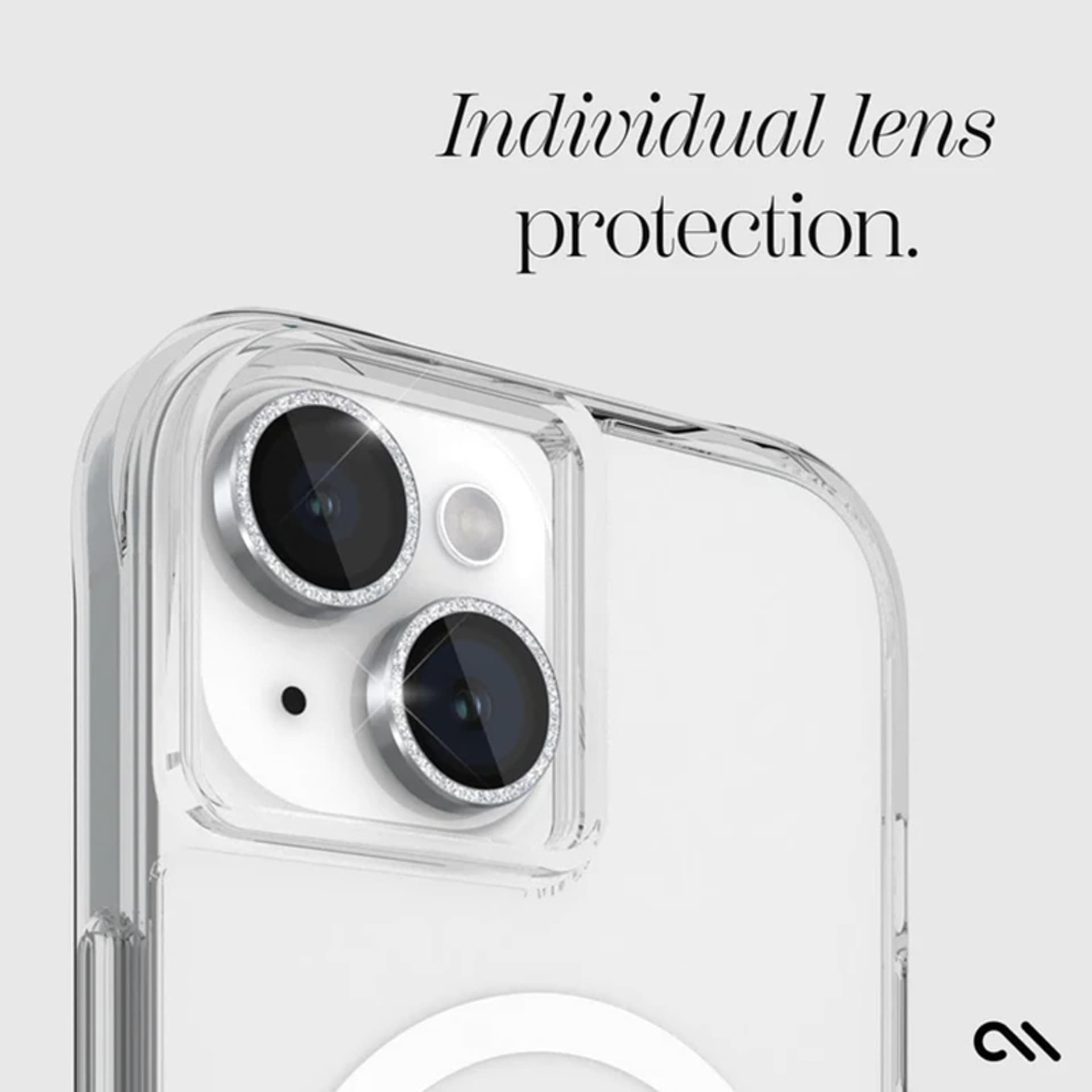 

Case-Mate Aluminum Ring Lens Protector - Szkło ochronne na obiektyw aparatu iPhone 15 / iPhone 15 Plus (Twinkle)