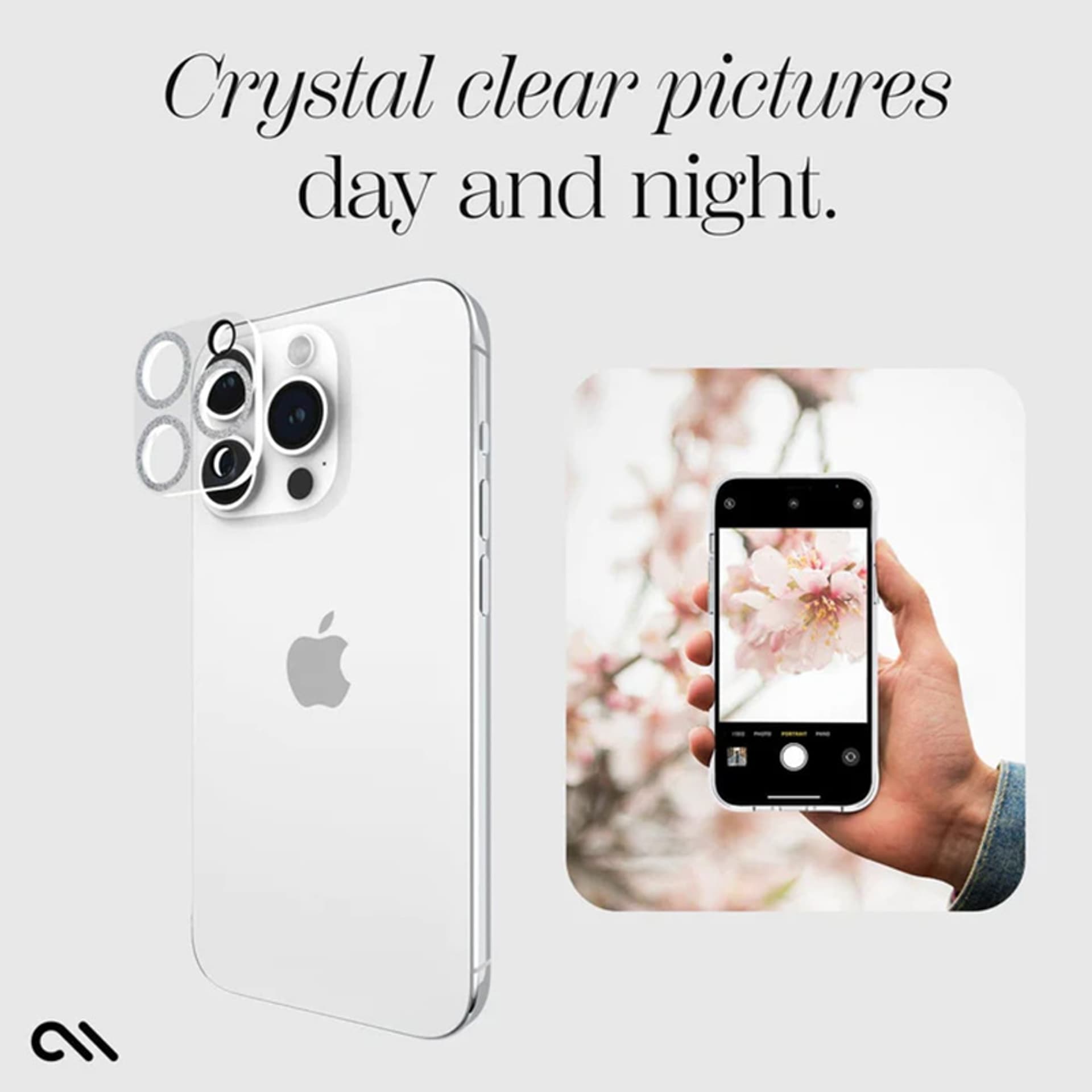 

Case-Mate Sparkle Lens Protector - Szkło ochronne na aparat iPhone 15 Pro / iPhone 15 Pro Max (Twinkle)