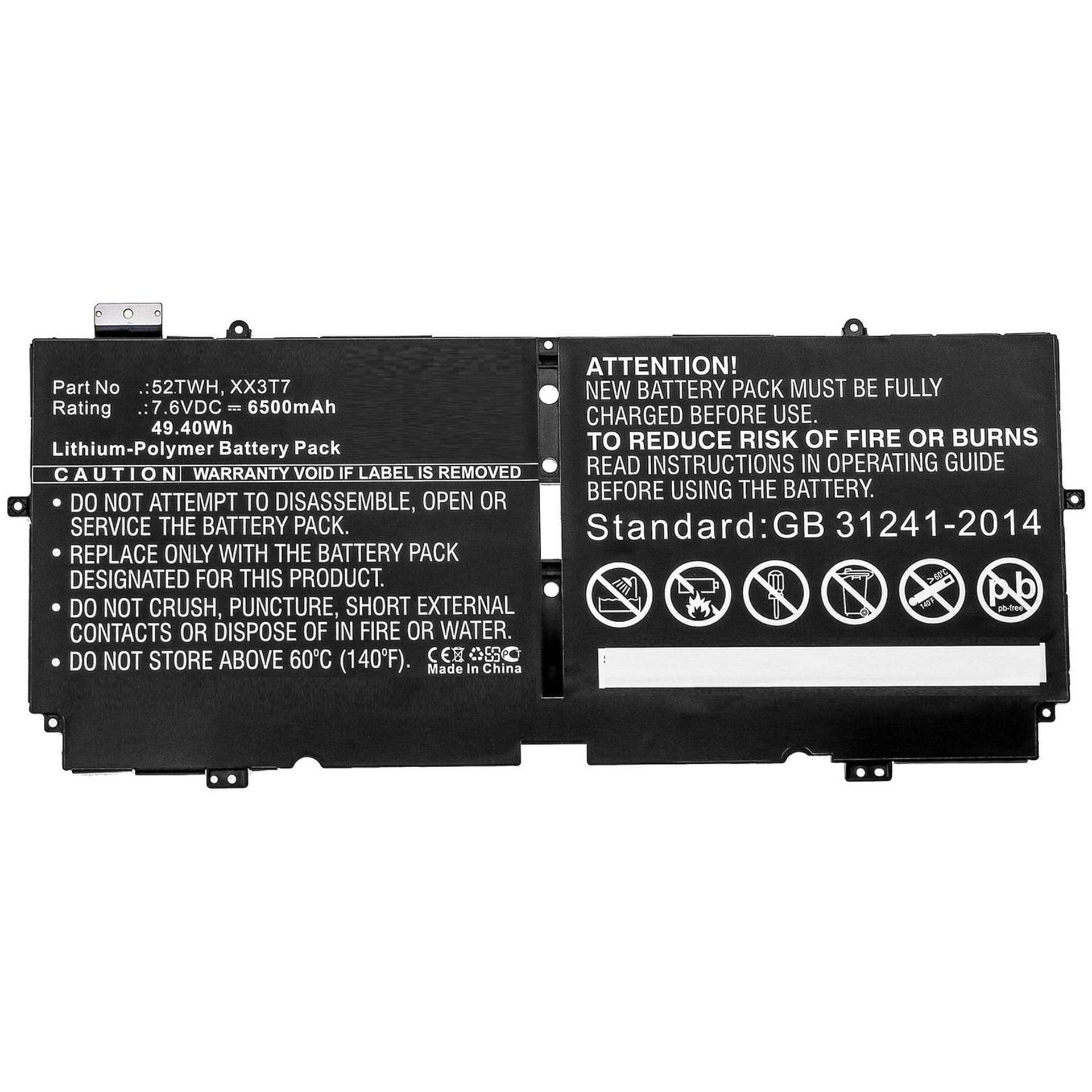 

CoreParts Laptop Battery for Dell