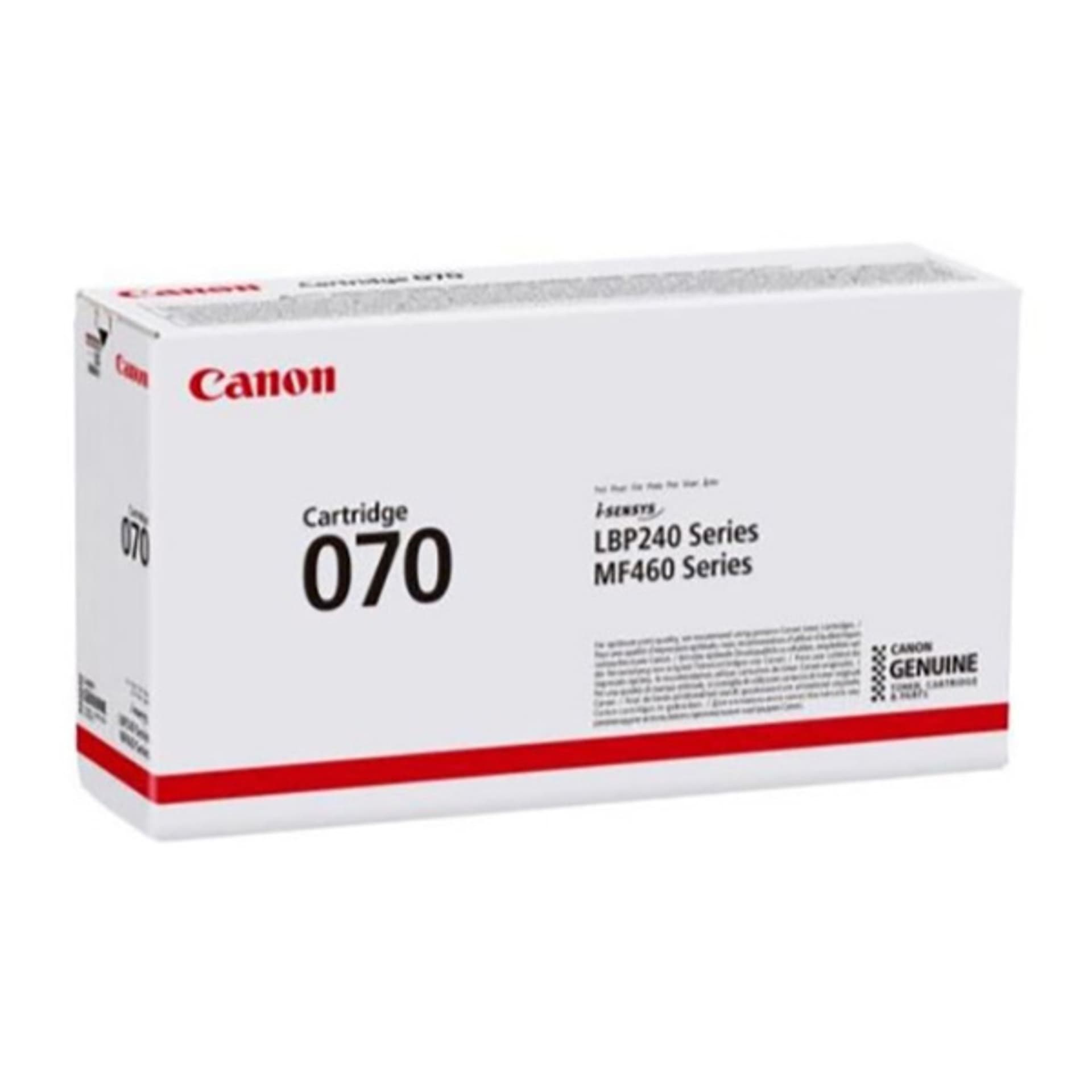 

Canon oryginalny toner 070 BK, 5639C002, black, 3000s, Canon LBP246dw, LBP243dw, MF465dw, MF463dw, MF461dw, O