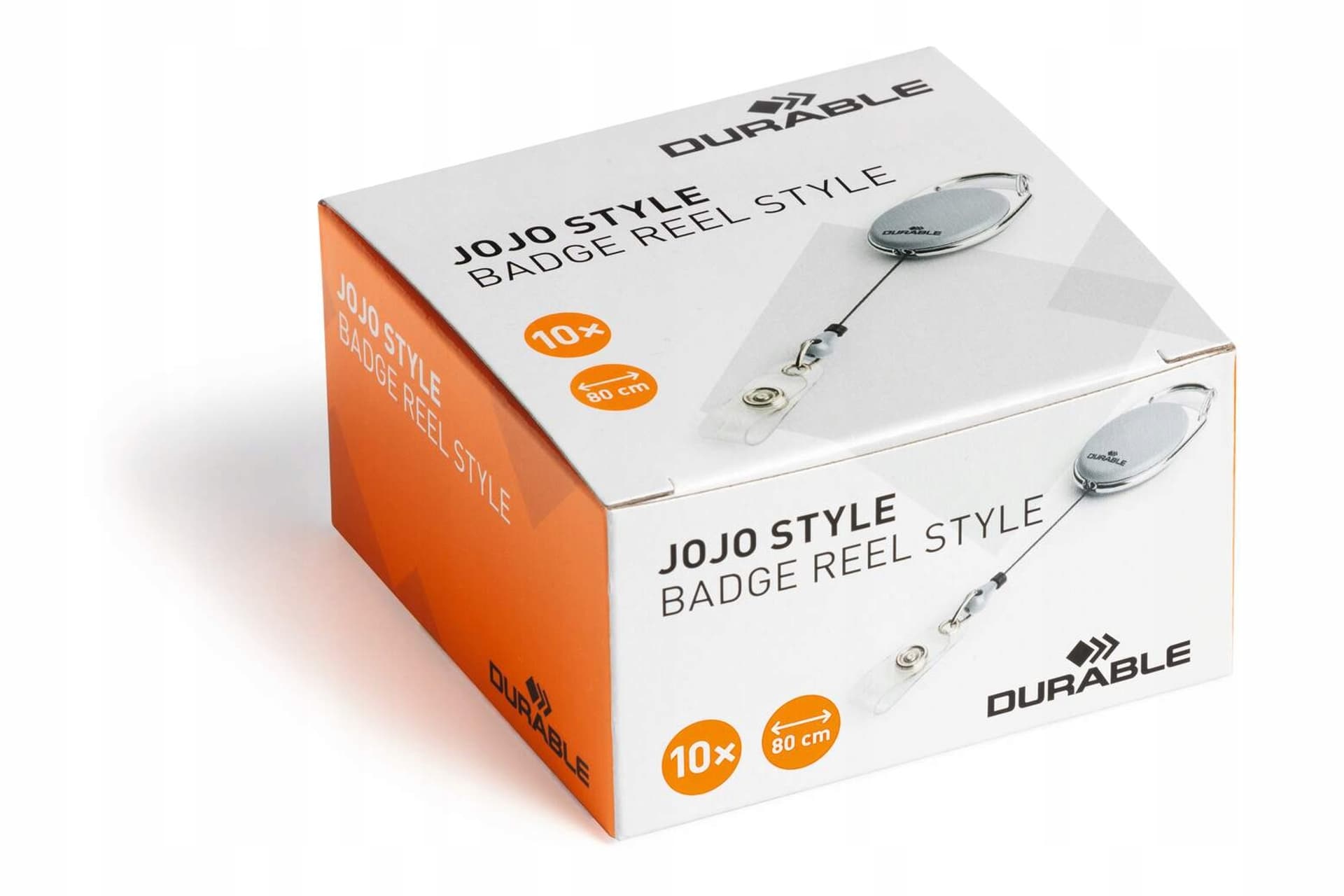 

Mechanizm ściągający JOJO STYLE (10szt) czarny długość 80cm 832401 metalowe zapięcie DURABLE, 10szt) czarny długość 80cm 832401 metalowe zapięcie durabl