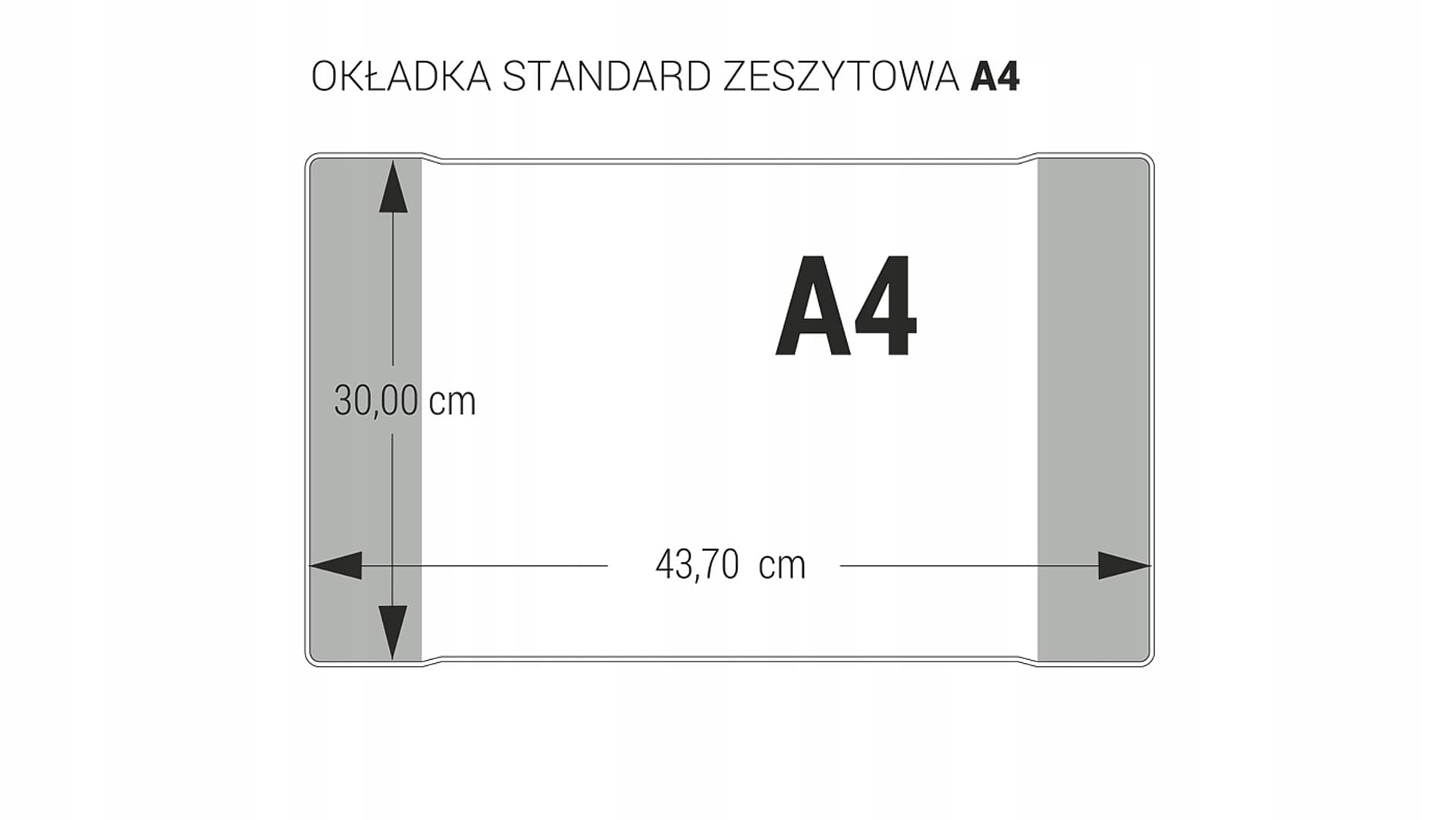 

Okładka standard zeszytowa A4 - 300 (25szt.) OZK-02 BIURFOL, 25szt.) ozk-02 biurfo