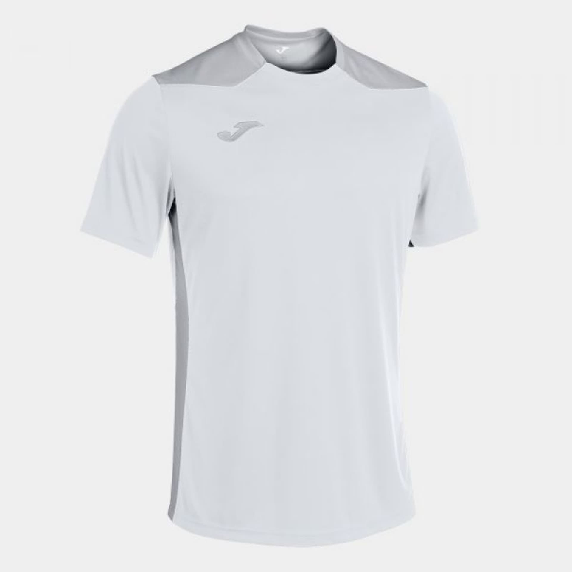 

Koszulka Joma Championship VI Short Sleeve T-shirt 101822 (kolor Biały. Szary/Srebrny, rozmiar 2XS)