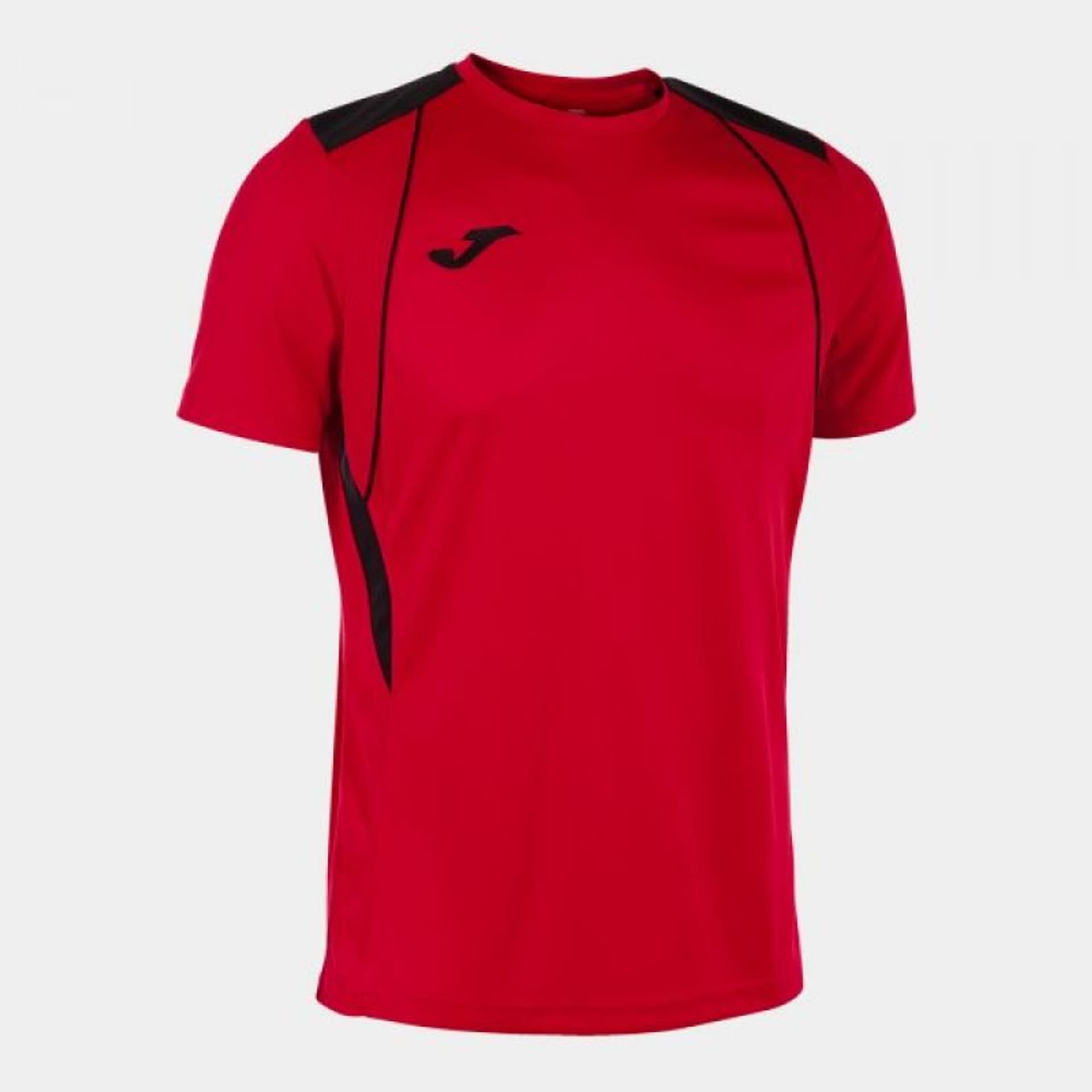 

Koszulka Joma Championship VII Short Sleeve T-shirt 103081 (kolor Czarny. Czerwony, rozmiar 3XL)
