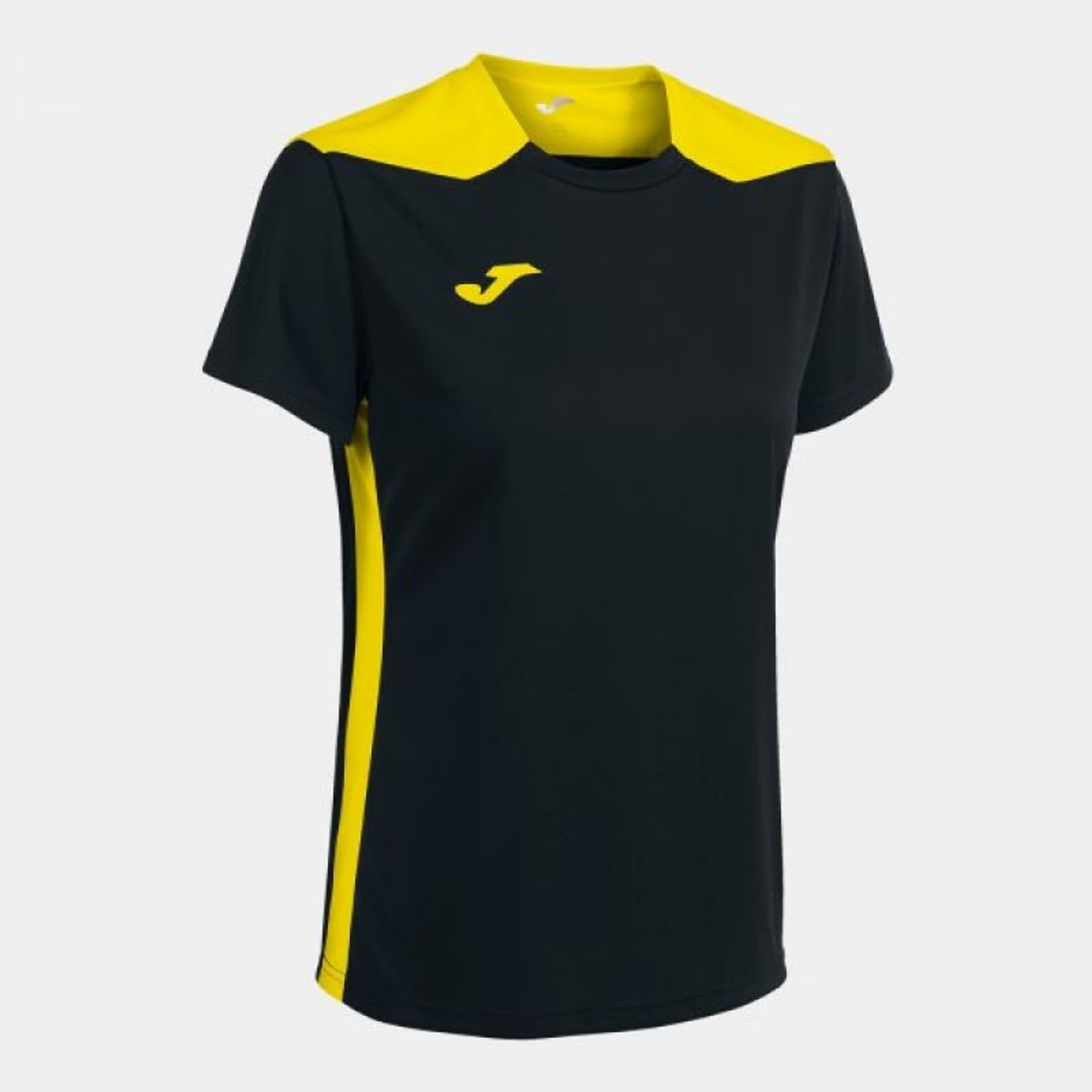 

Koszulka Joma Championship VI Short Sleeve T-shirt W 901265. (kolor Czarny. Żółty, rozmiar L)