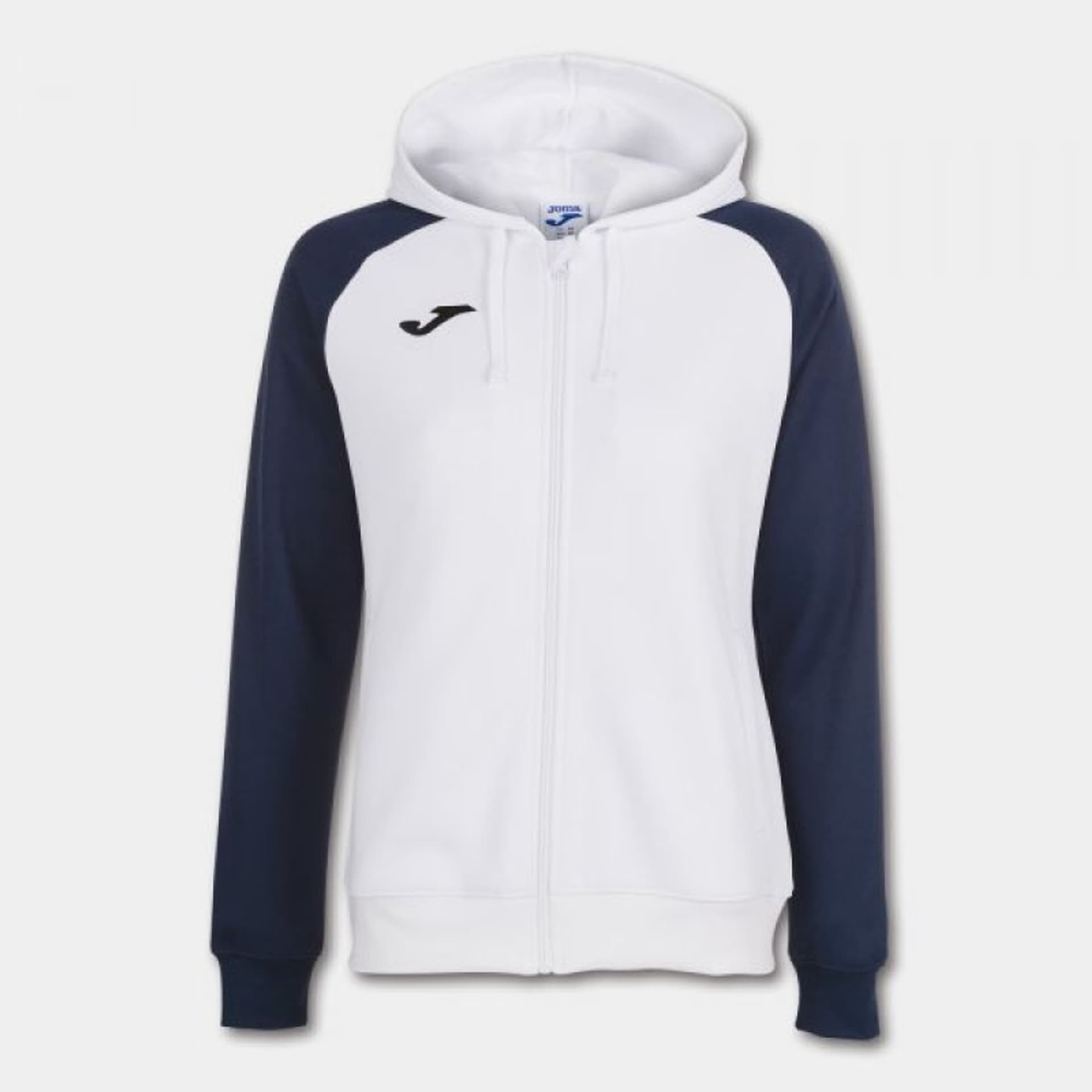 

Bluza Joma Academy IV Zip-up Hoodie W 901336 (kolor Biały. Granatowy, rozmiar 2XS)