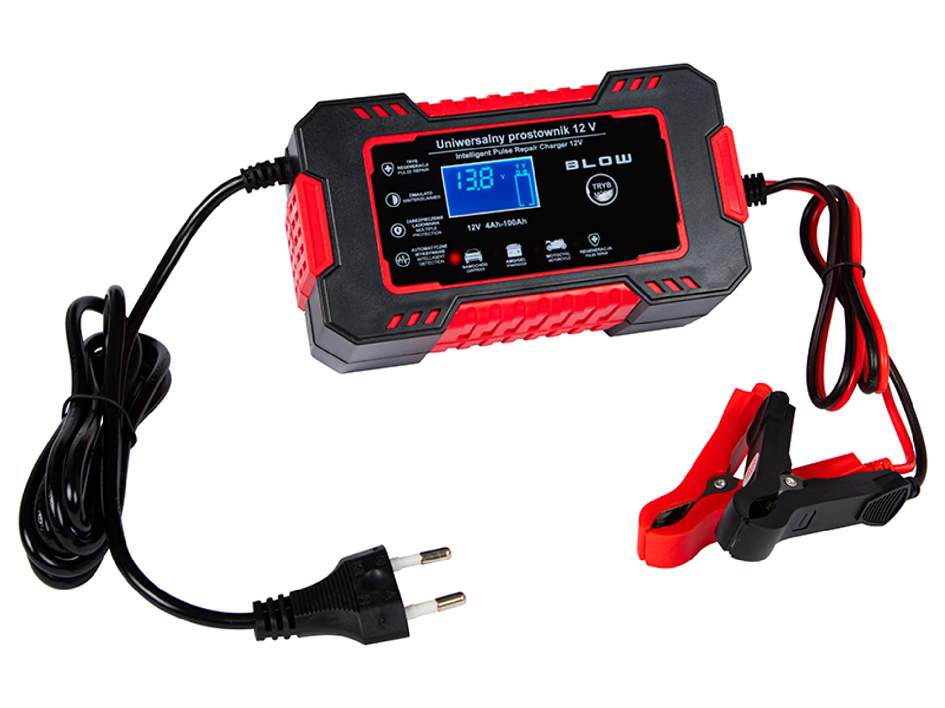 

58-682# Prostownik automatyczny 12v/6a blow