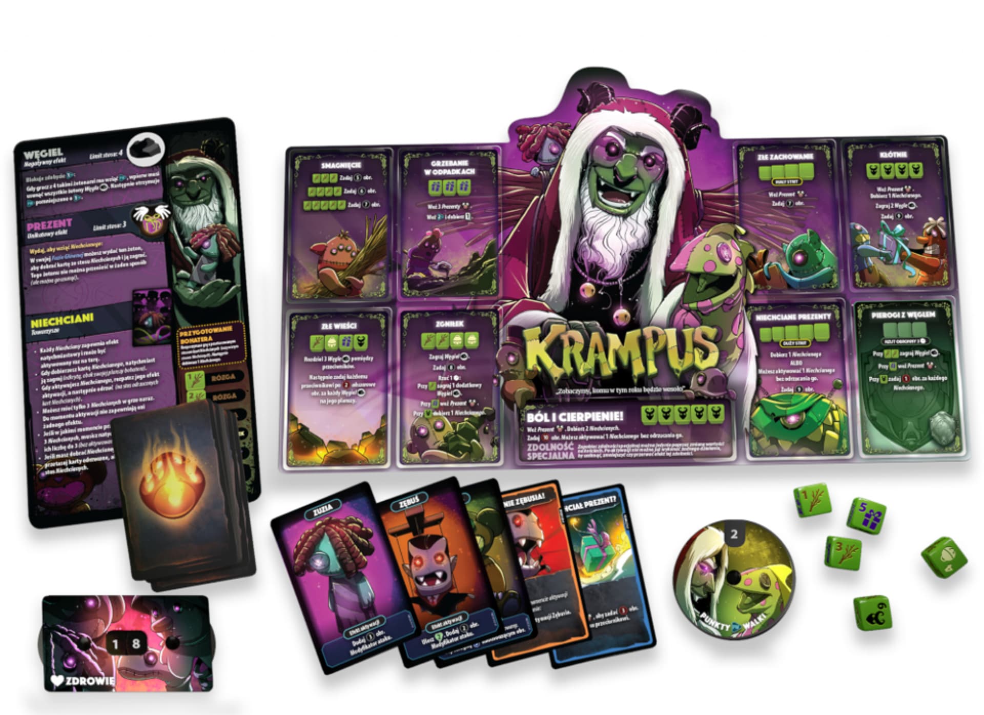 

GRA DICE THRONE: MIKOŁAJ vs KRAMPUS - LUCKY DUCK GAMES