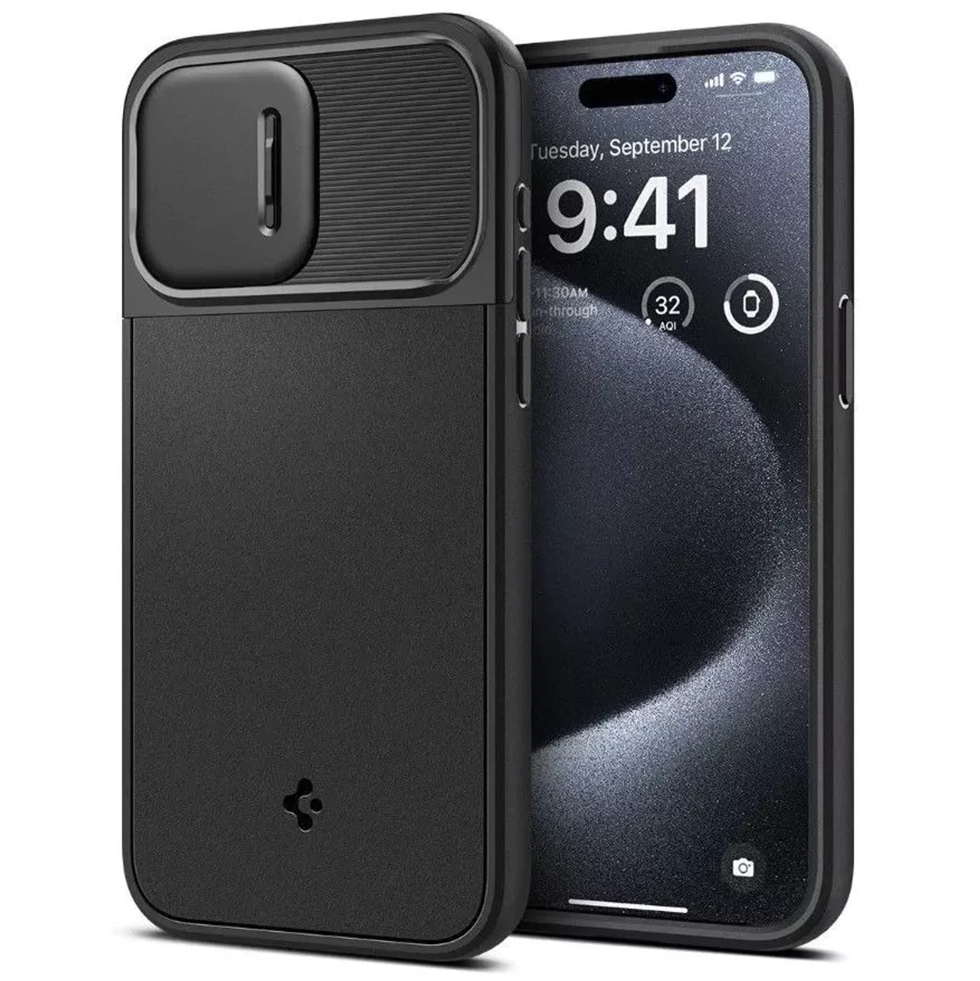 

Etui Spigen Optik Armor Mag Magsafe do Apple iPhone 15 Pro Black