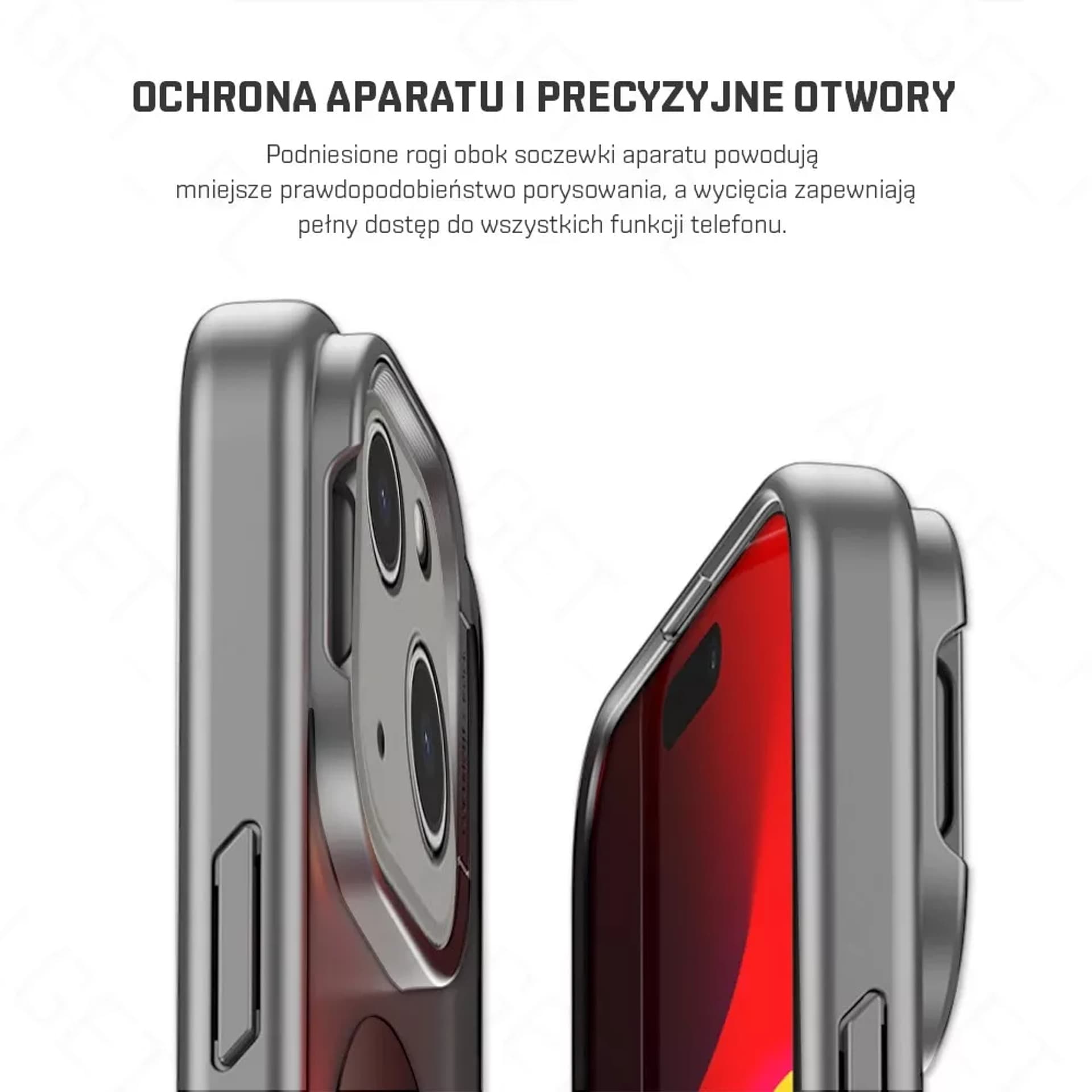 

Etui ROCK Guard MagSafe Stand Etui do iPhone 15