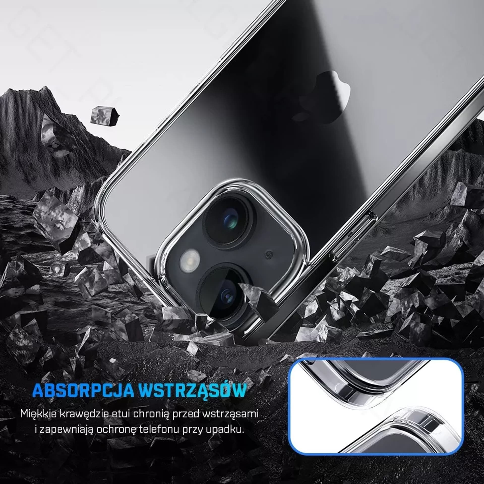 

ROCK Pure Etui Obudowa Case do iPhone 15 Plus