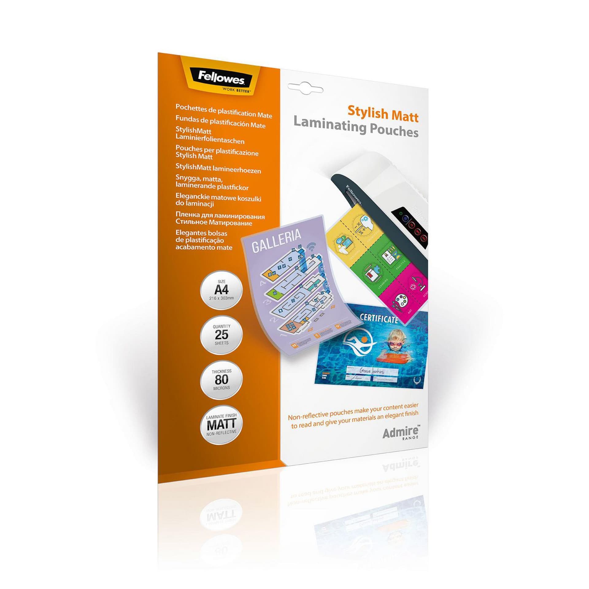 

Fellowes Laminator Pouch 25 Pc(S)
