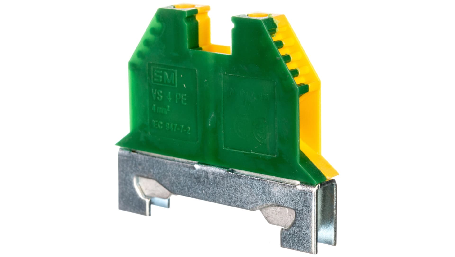 

Złączka szynowa gwintowa ochronna 4mm2 zielono-żółta VS 4 PE 003901476