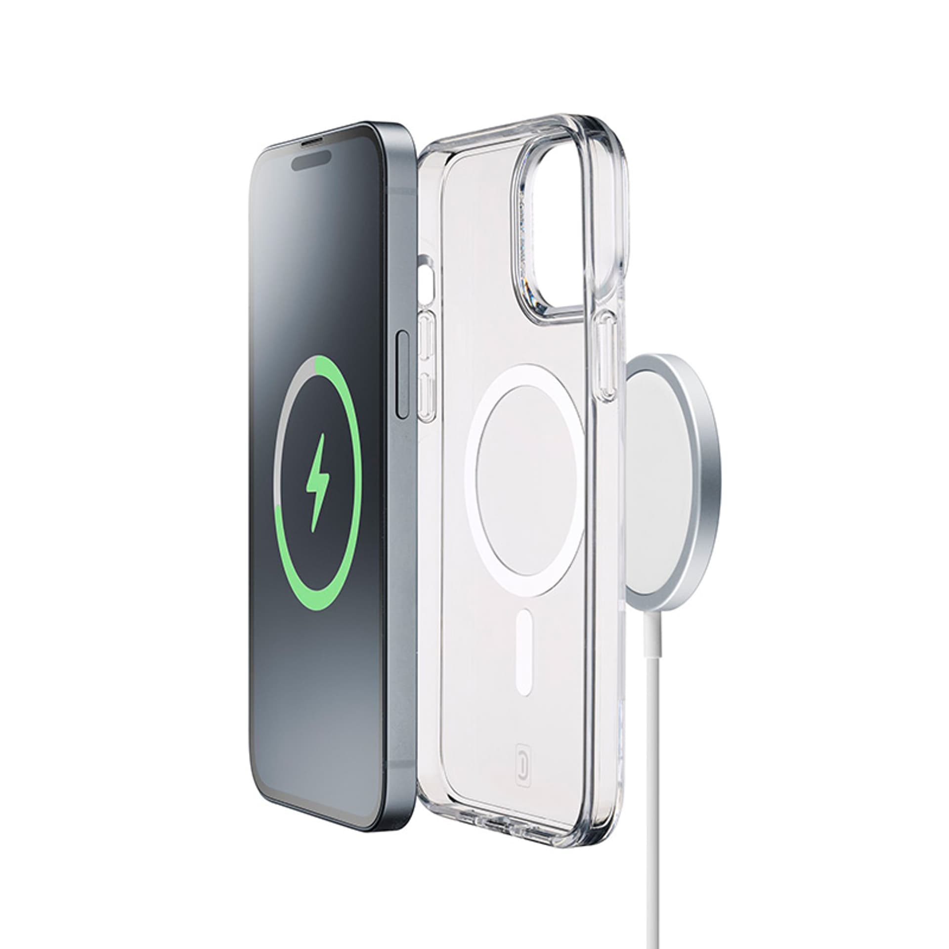 

Cellularline Gloss Mag - Etui iPhone 14 Pro MagSafe (przezroczysty)
