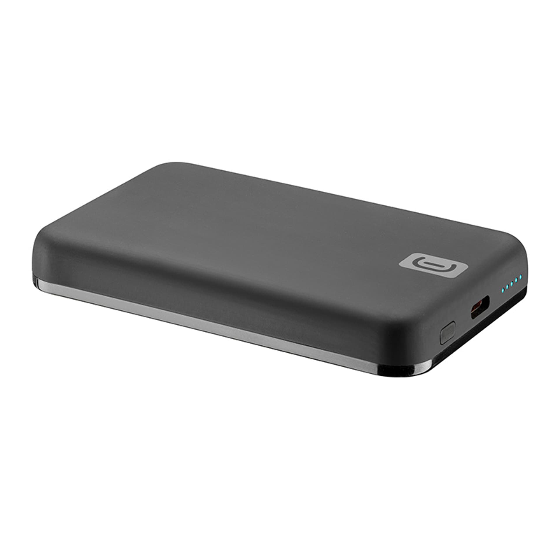 

Cellularline MAG 5000 - Power bank indukcyjny 5000mAh 7.5W MagSafe (czarny)
