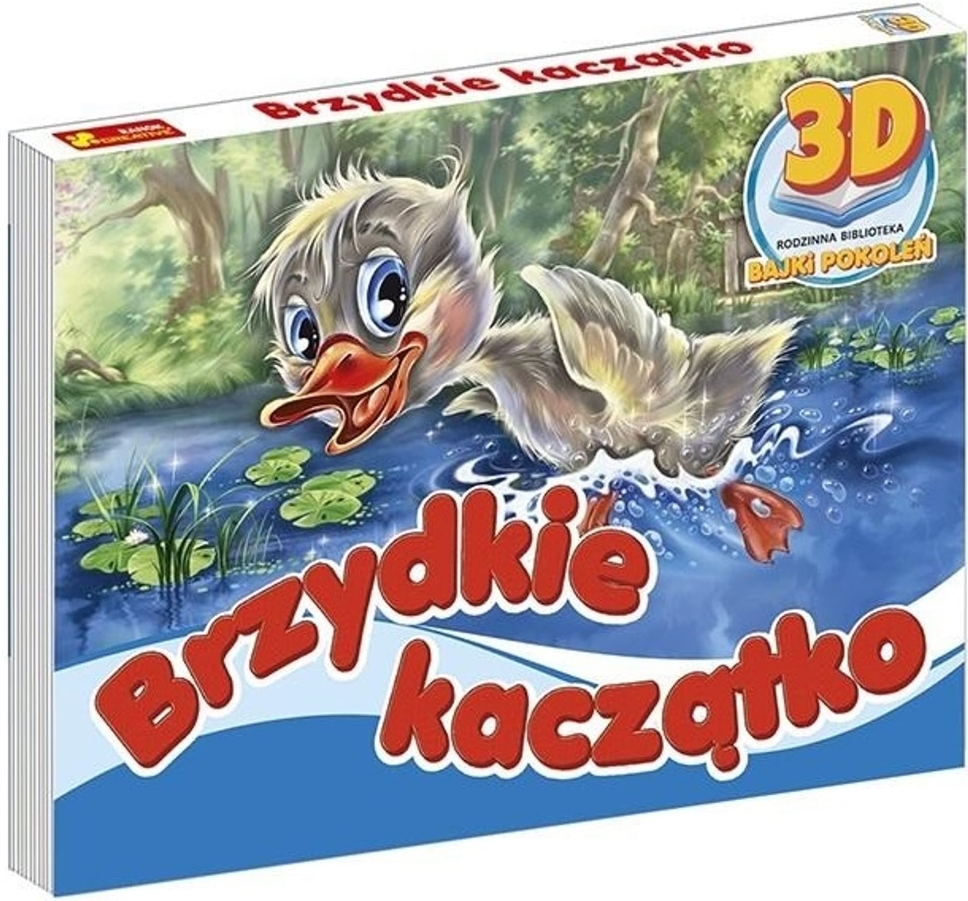 

Książka 3D Brzydkie Kaczątko bajki z morałem rozkładana
