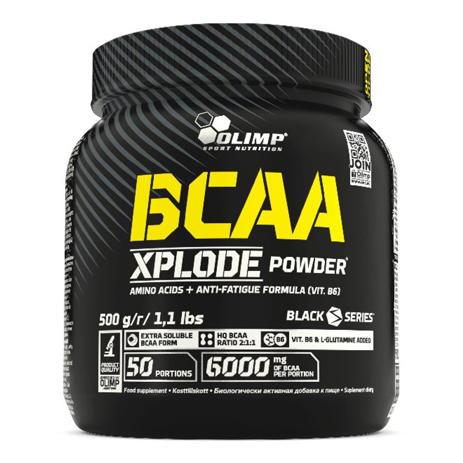 

BCAA Xplode 500g (puszka) cytrynowy, Puszka) cytrynow