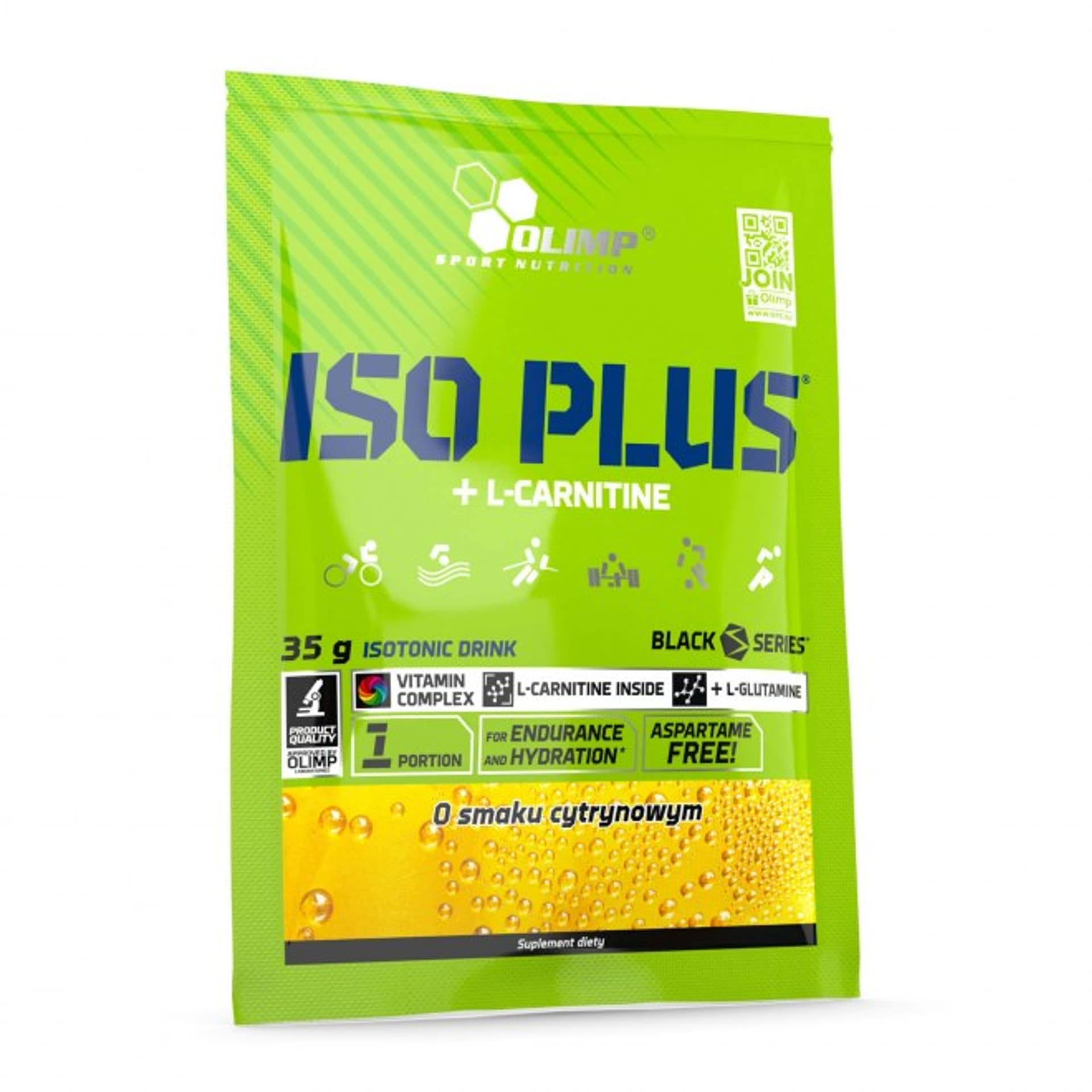 

Olimp Iso plus L-Carnitine saszetka 35g cytryna