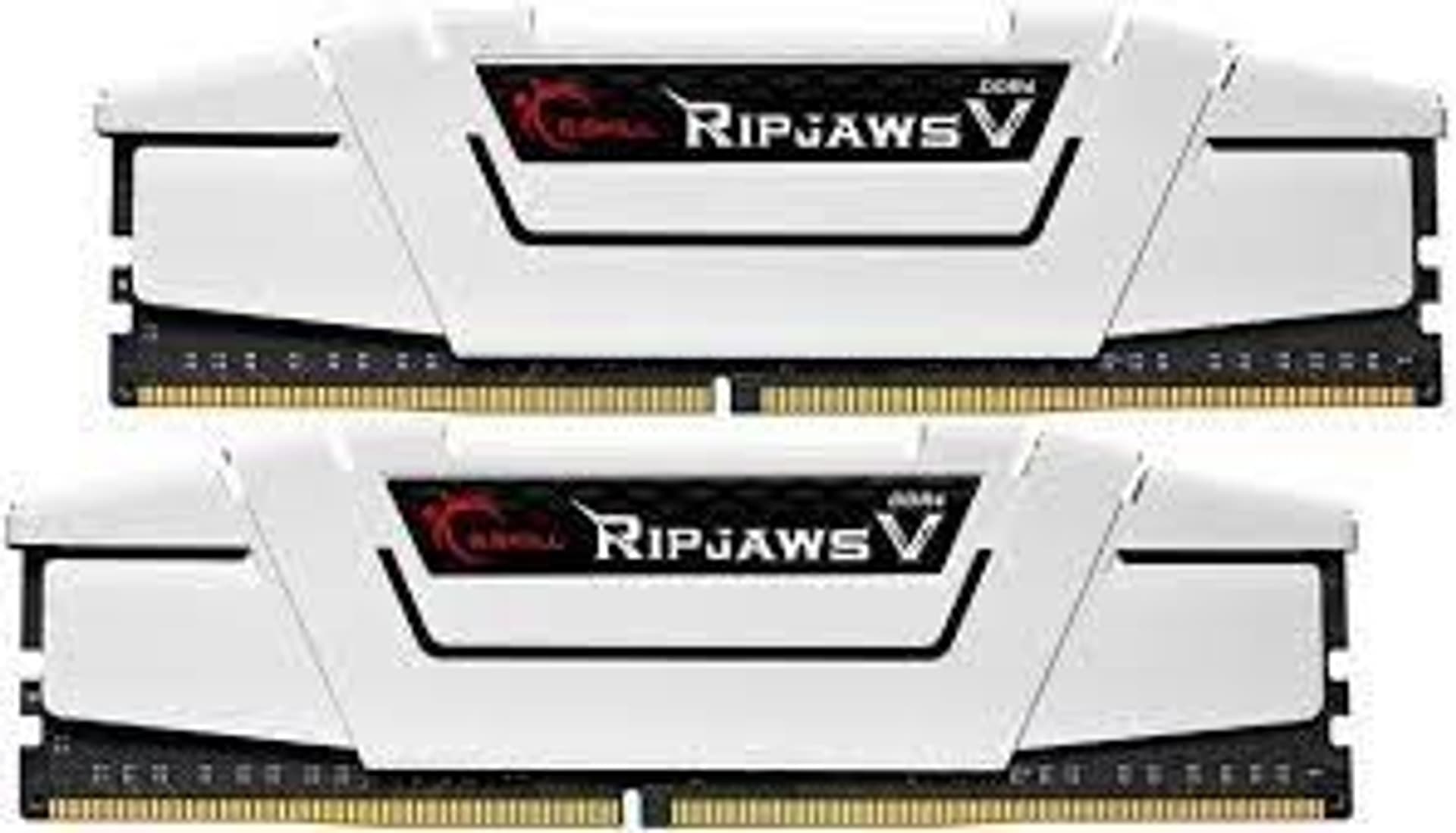 

G.SKILL RIPJAWSV DDR4 2X16GB 3600MHZ CL18 XMP2 WHITE F4-3600C18D-32GVW
