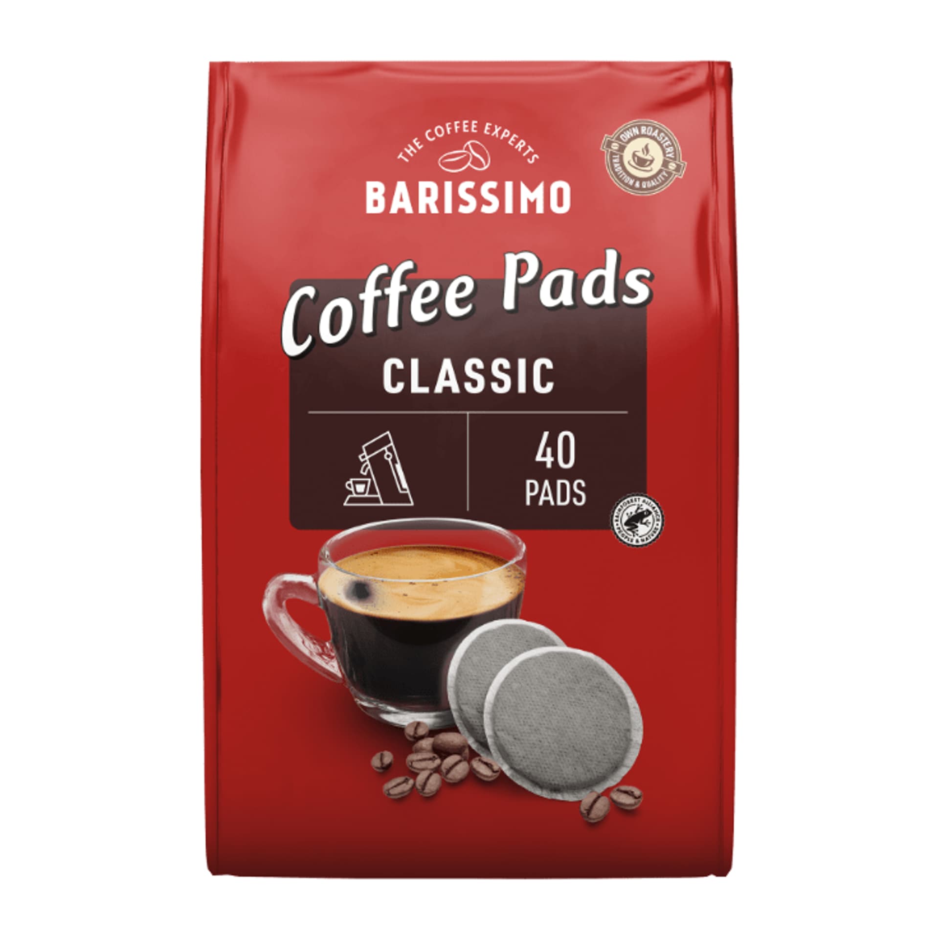 

Barissimo Classic Kawa w Padach 40 szt.