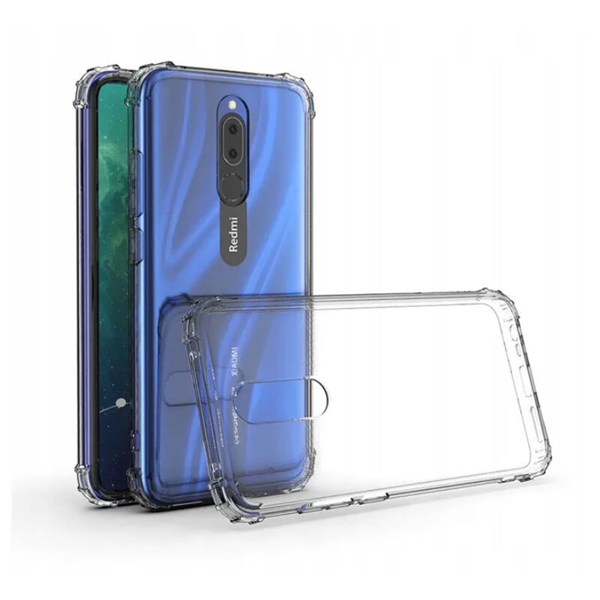 

Etui XIAOMI REDMI 8 Antishock Case transparentne