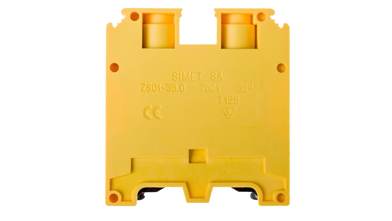 

Złączka szynowa ochronna 35mm2 zielono-żółta ZSO1-35.0 14703319 /4szt./