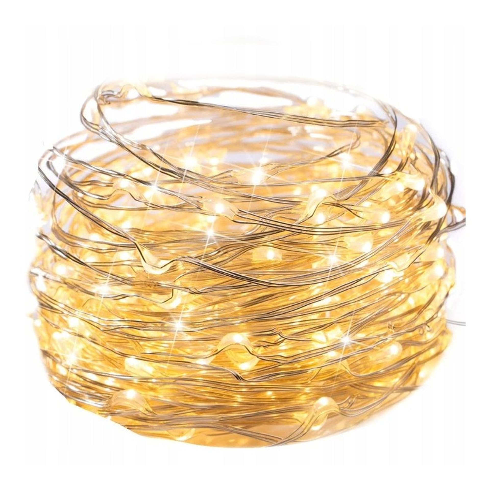 

Światełka lampki na żyłce wewnętrzne 20 LED Ciepłe Białe LAMP25CB