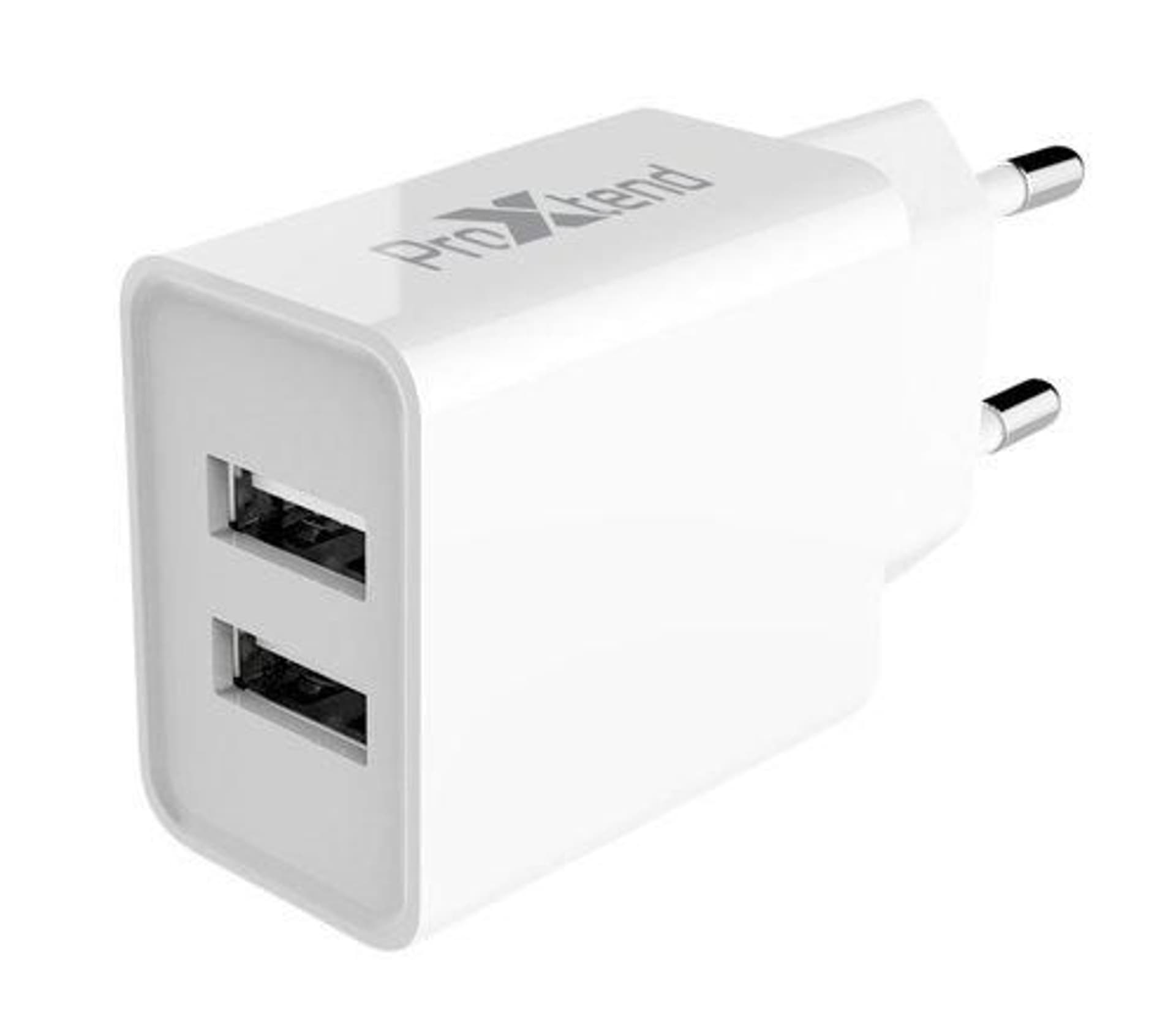 

ProXtend Dual Port 12W USB-A Wall