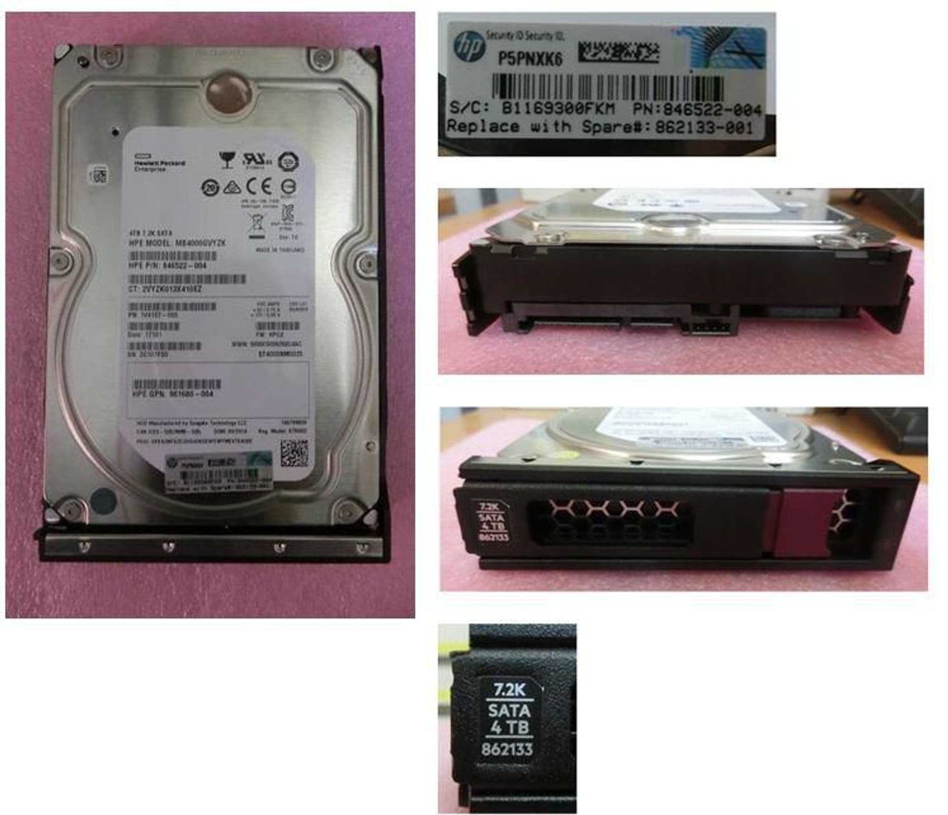 

Hewlett Packard Enterprise DRV HDD 4TB 6G 7.2K LFF SATA