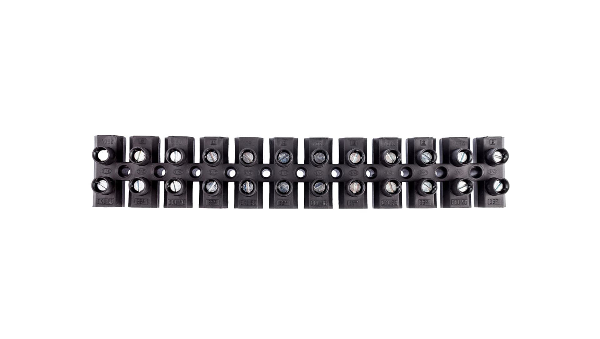 

Listwa zaciskowa gwintowa 12-torowa 35mm2 czarna EKL 5E 89150007
