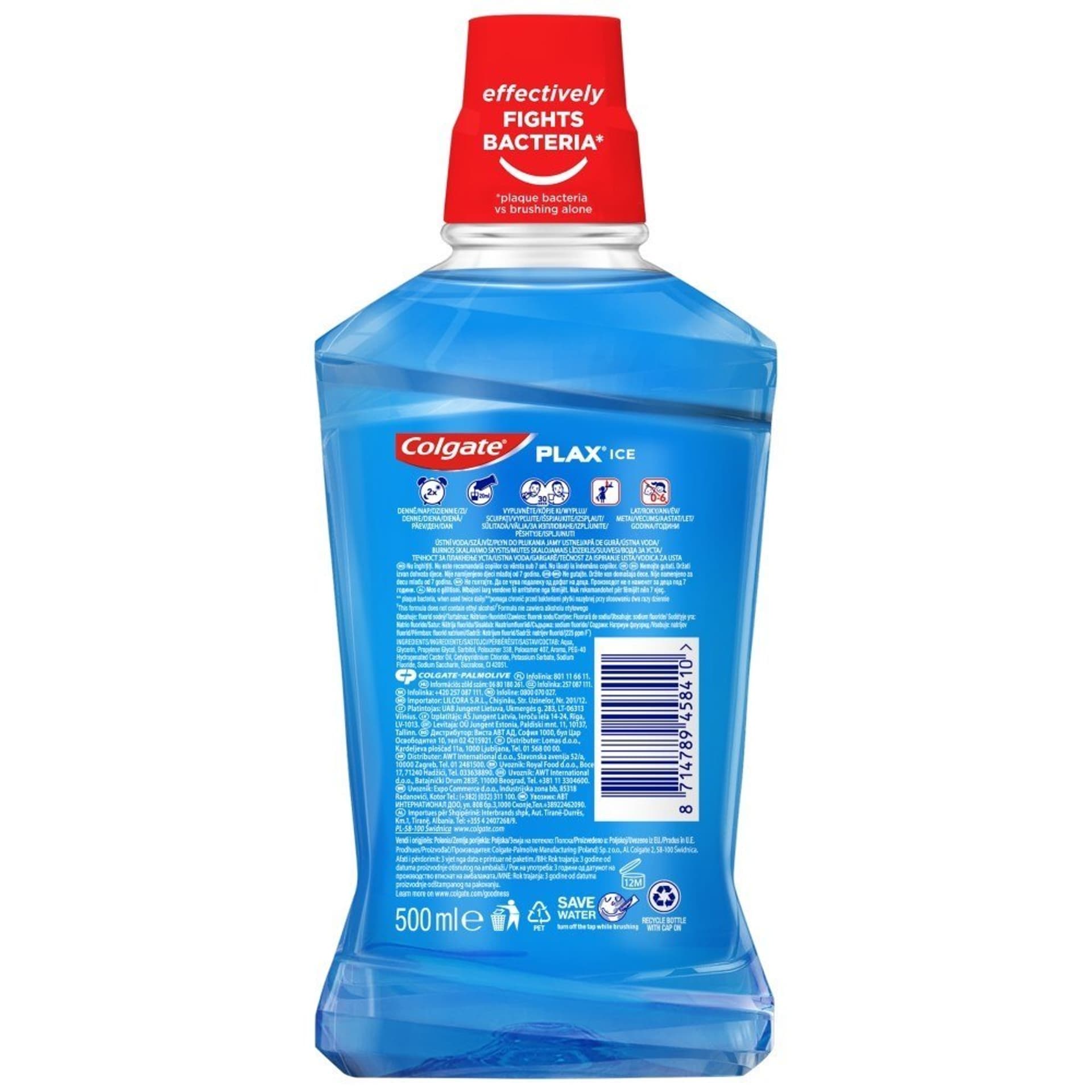 

Colgate Plax Ice Płyn do płukania ust 500ml