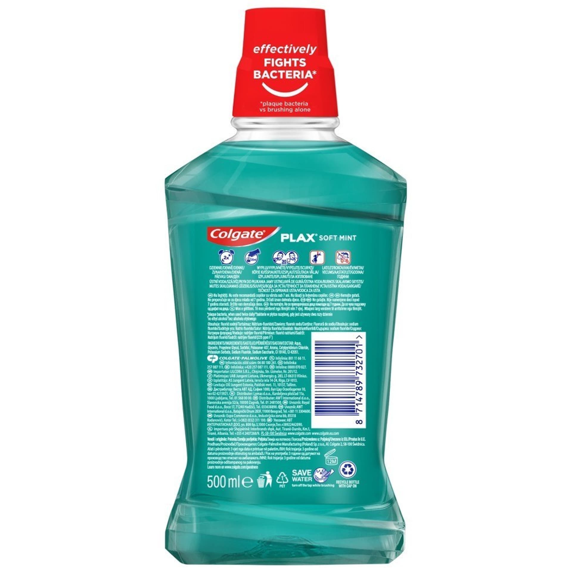 

Colgate Plax Soft Mint Płyn do płukania ust 500ml
