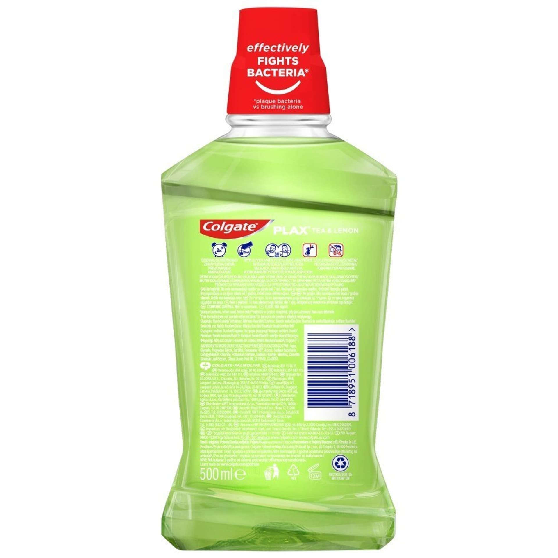 

Colgate Plax Tea & Lemon Płyn do płukania ust 500ml