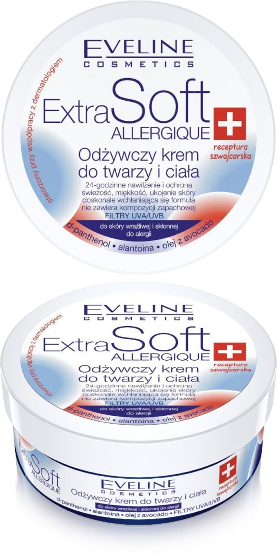 

Eveline Extra Soft Krem do twarzy i ciała Skóra wrażliwa 200ml